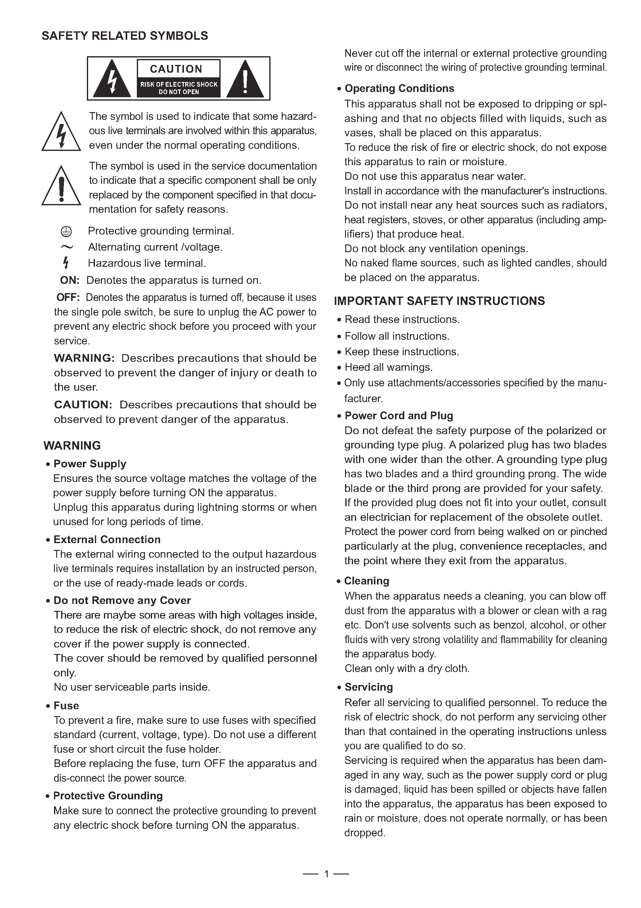 Даташит MISTRAL2500 - Stereo Power Amplifier страница 2