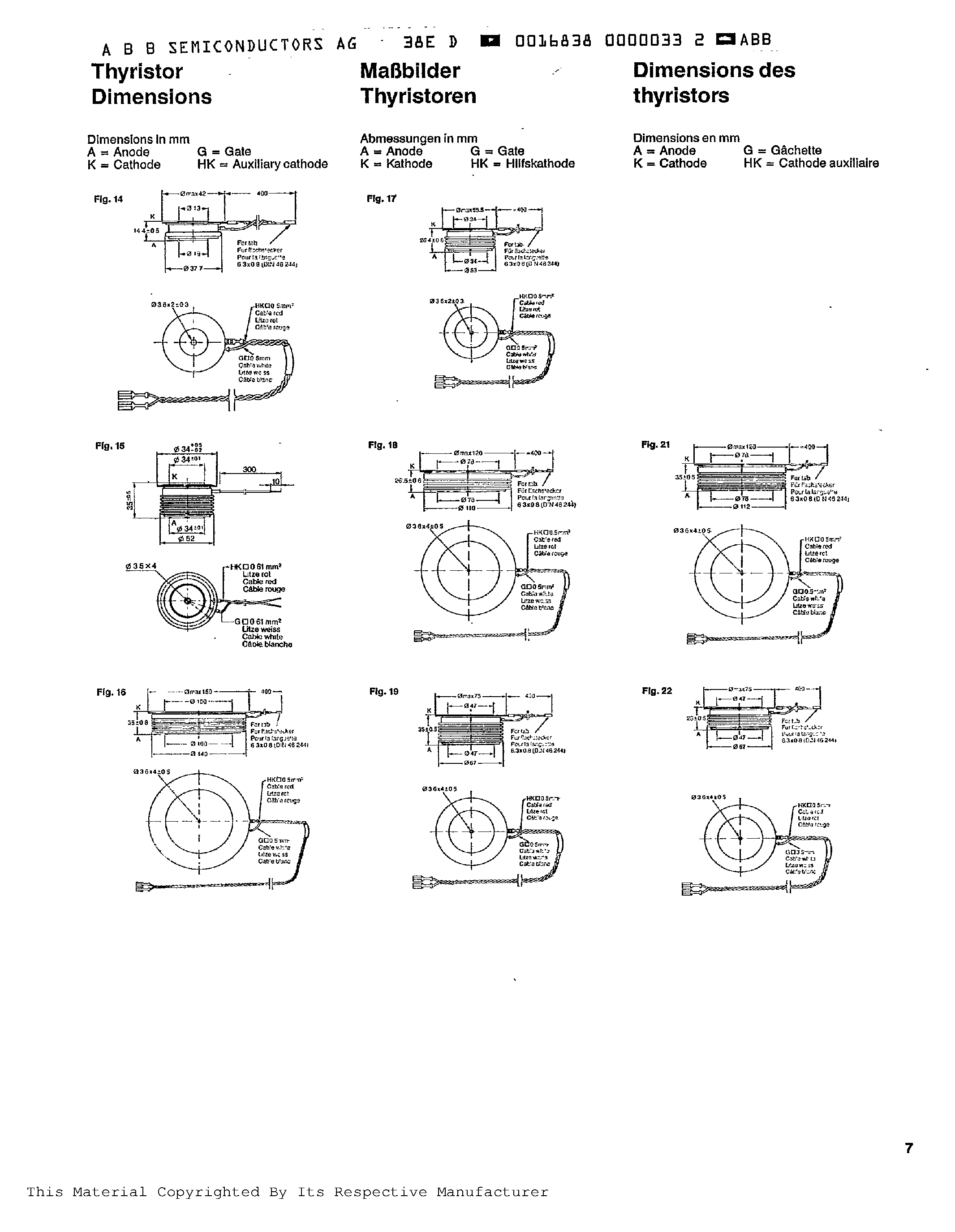 Datasheet YS1101xxPxx - (YS1xxxx) SILICON CONTROLLED RECTIFIER page 2