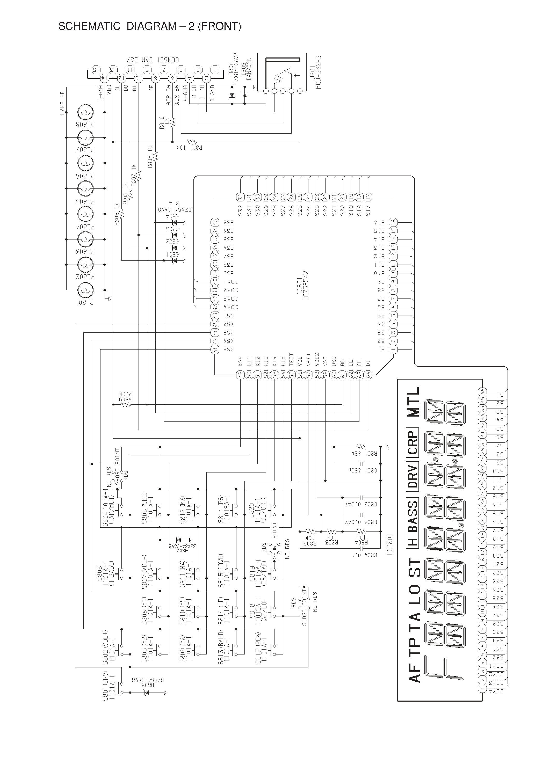 Datasheet CT-R408 - (CT-R418 / CT-R408) Schematic Diagram page 2