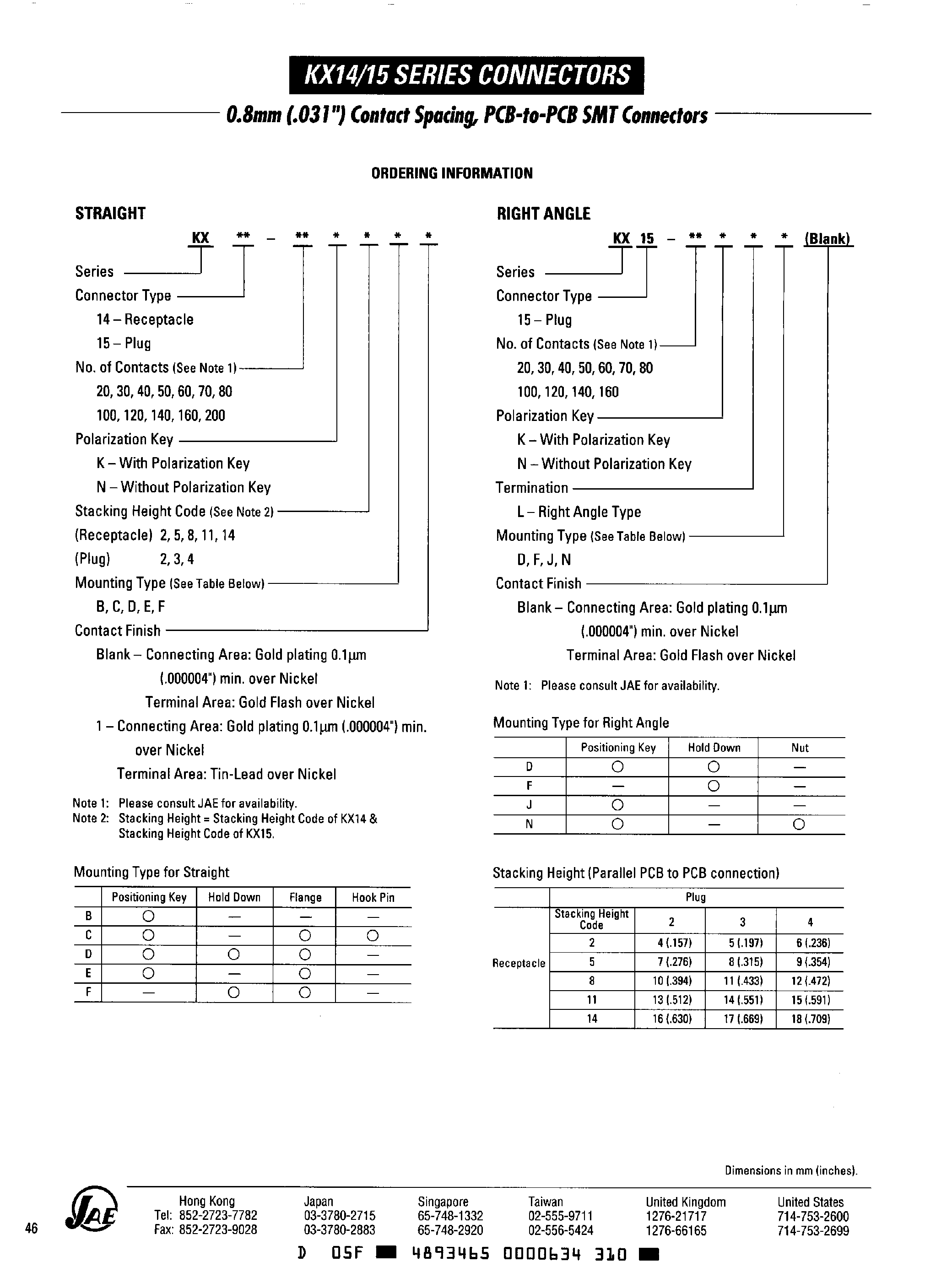 Datasheet KX14-50K5B - (KX14 / KX15 Series) Connectors page 2