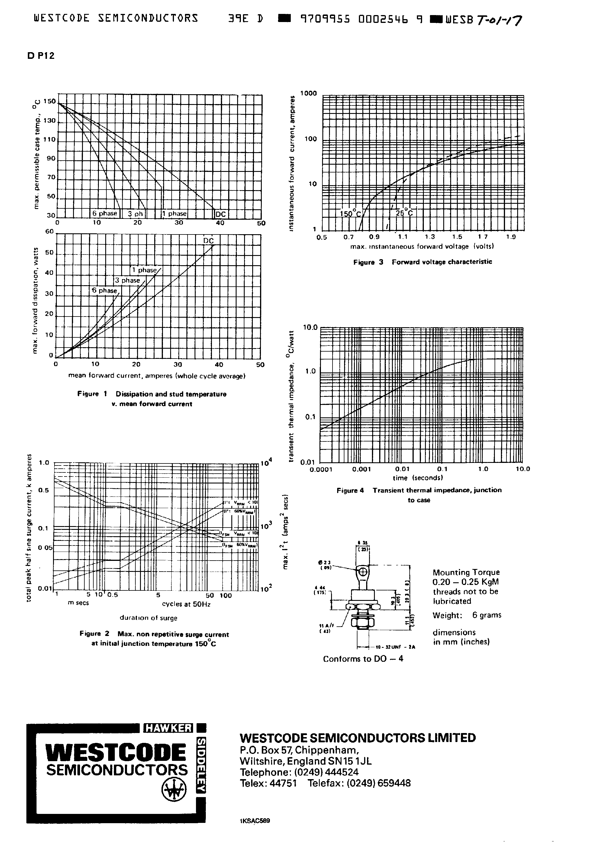 Datasheet SW10PCN0xx page 2 Datasheet SW10PCN0xx - (SW10PCR0xx) RECTIFIER DIODE page 2