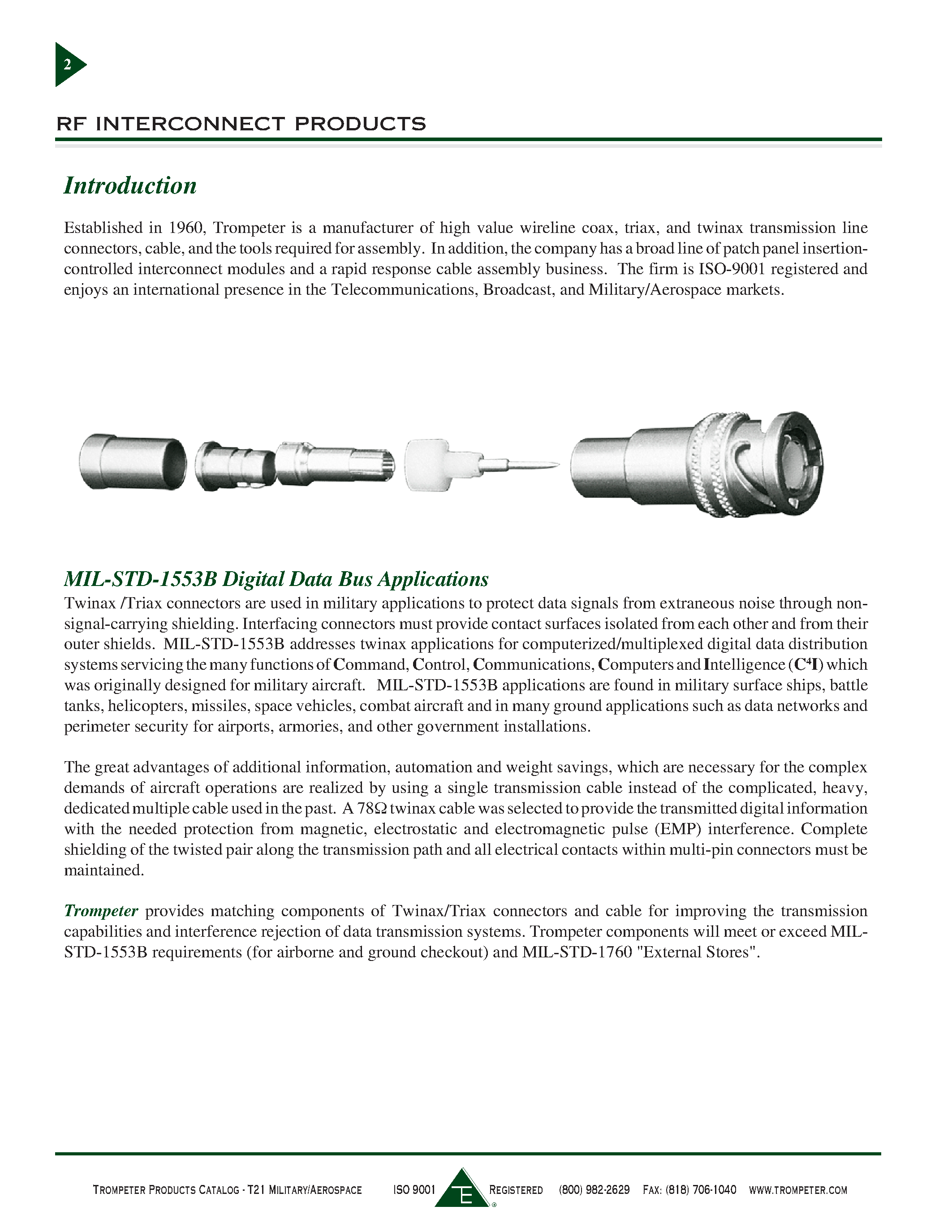 Datasheet 7530A5524 - (7530Axxxx) Connector page 2