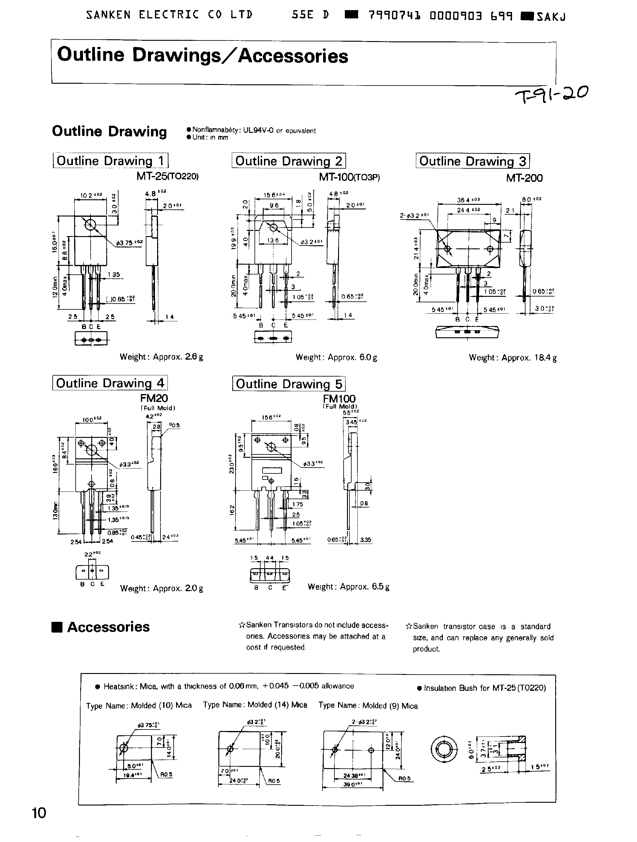 Datasheet 2SB1476 page 2 Datasheet 2SB1476 - PNP Transistor page 2