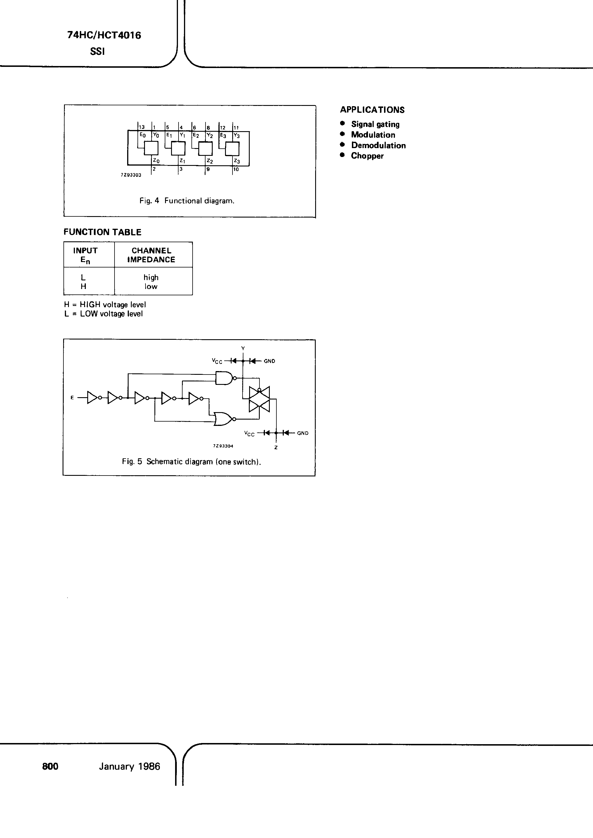 Даташит на микросхему PC74HC4016 страница 2 Даташит PC74HC4016 - (It is accurate) Quad Bilateral Switches страница 2