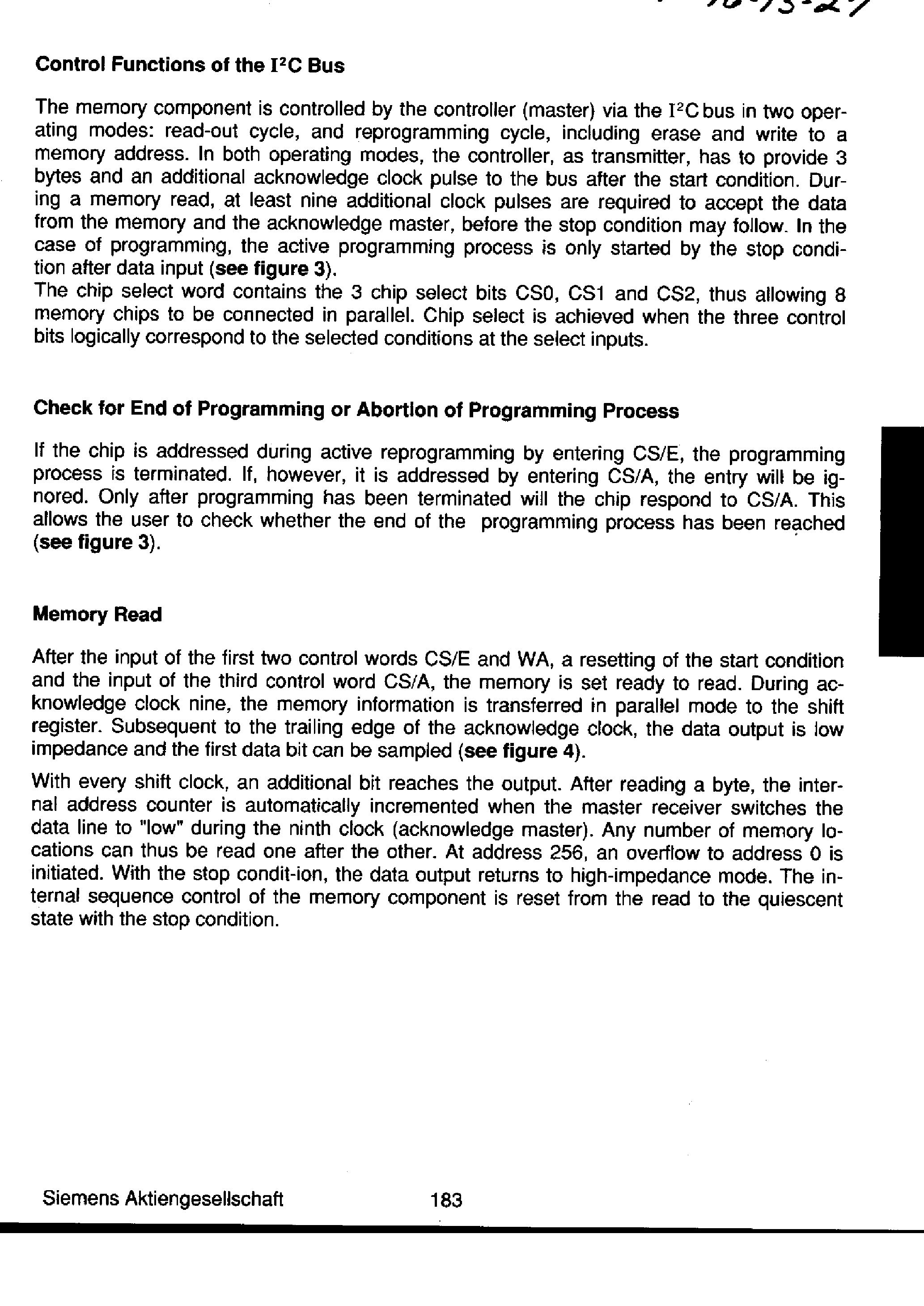 Datasheet SDA3526-1 - Nonvolatile Memory 2K-Bit EPROM page 2
