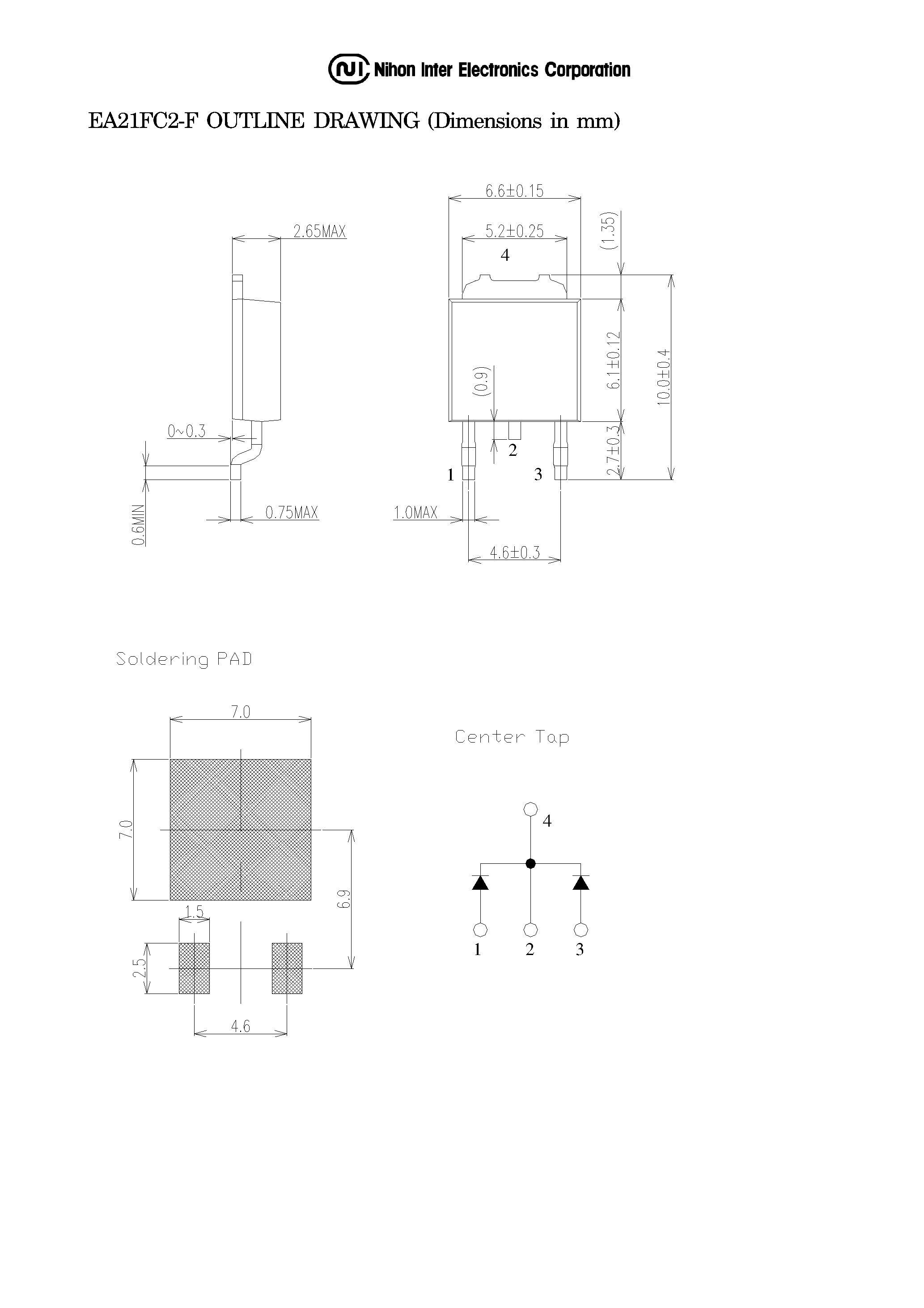 Datasheet EA21FC2-F - Fast Recovery Diodes page 2
