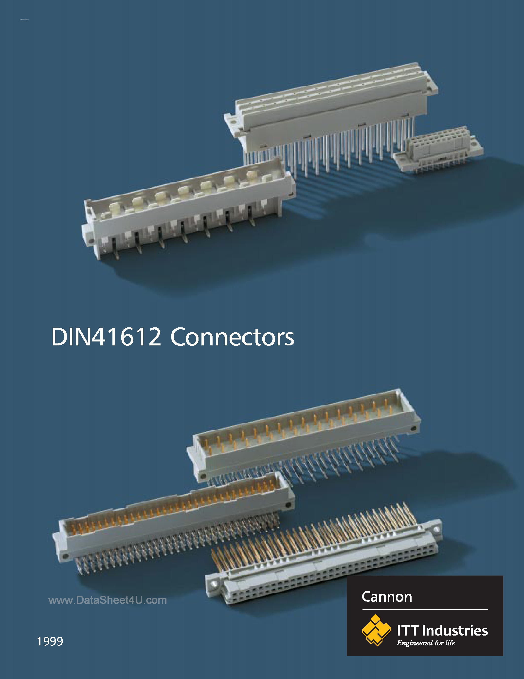 Даташит на микросхему DIN41612 страница 1 Даташит DIN41612 - connectors страница 1