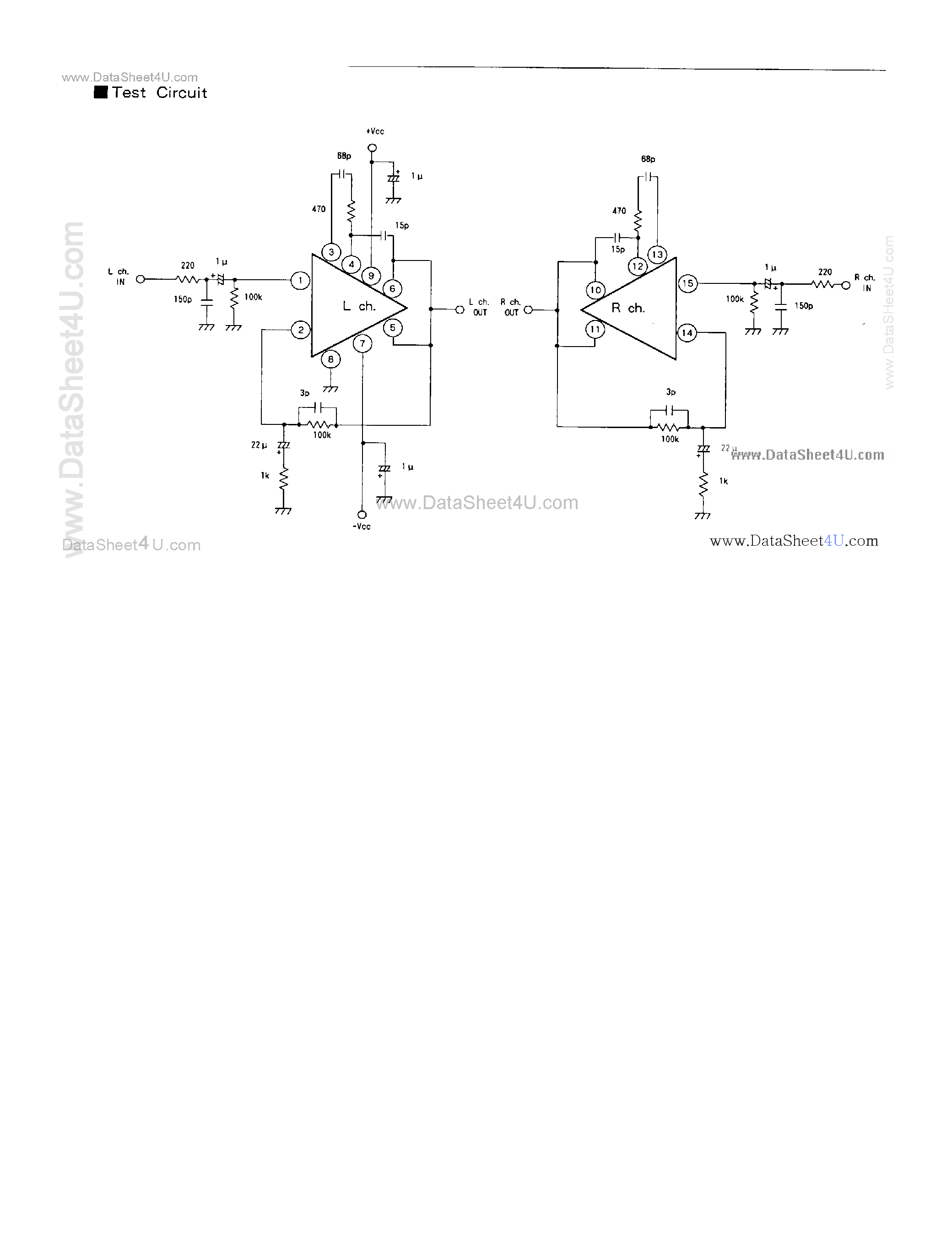 Даташит на микросхему STK3102 страница 2 Даташит STK3102 - AUDIO POWER AMPLIFIER страница 2