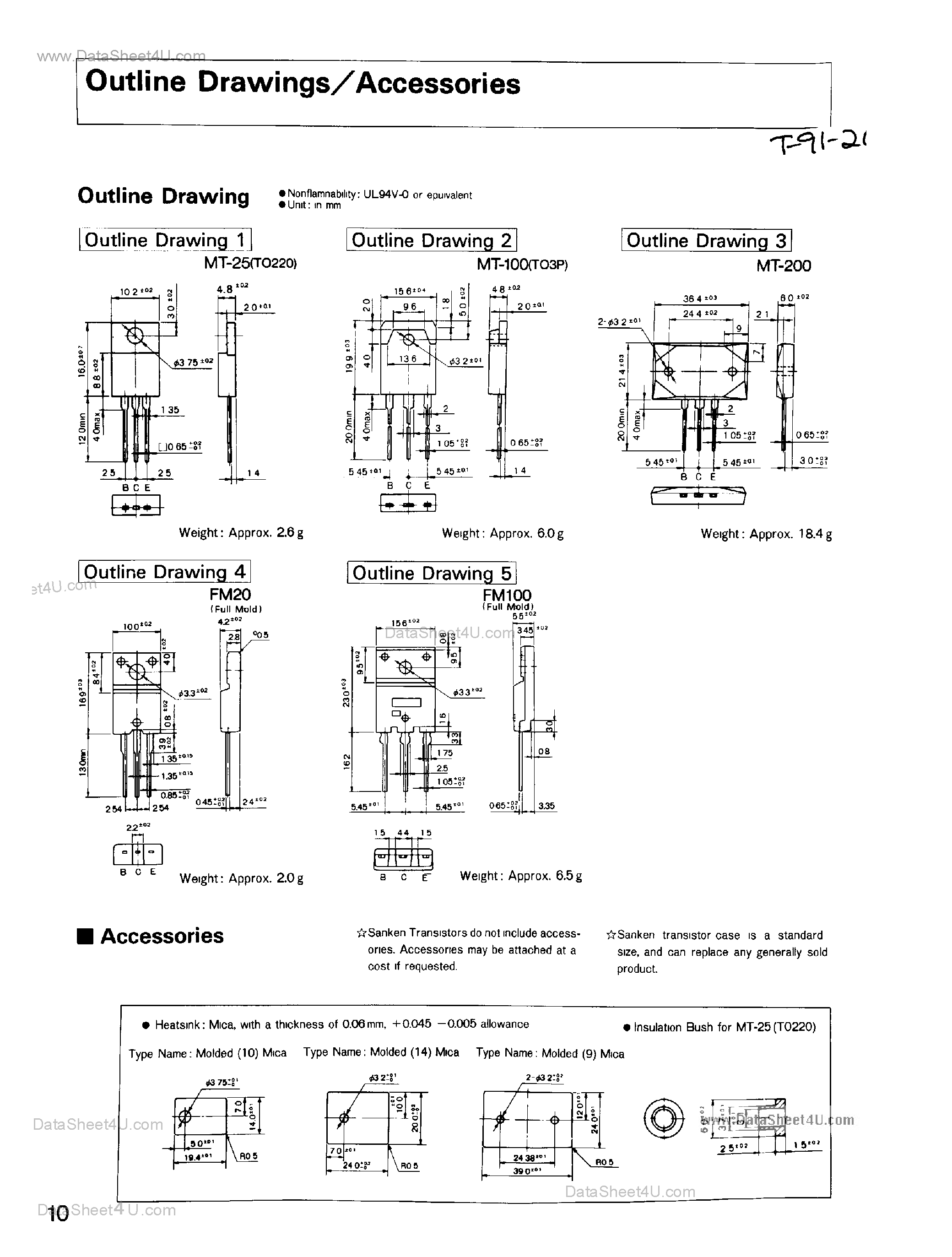 Datasheet 2SC2307 - Silicon NPN Triple Diffused Planar page 2