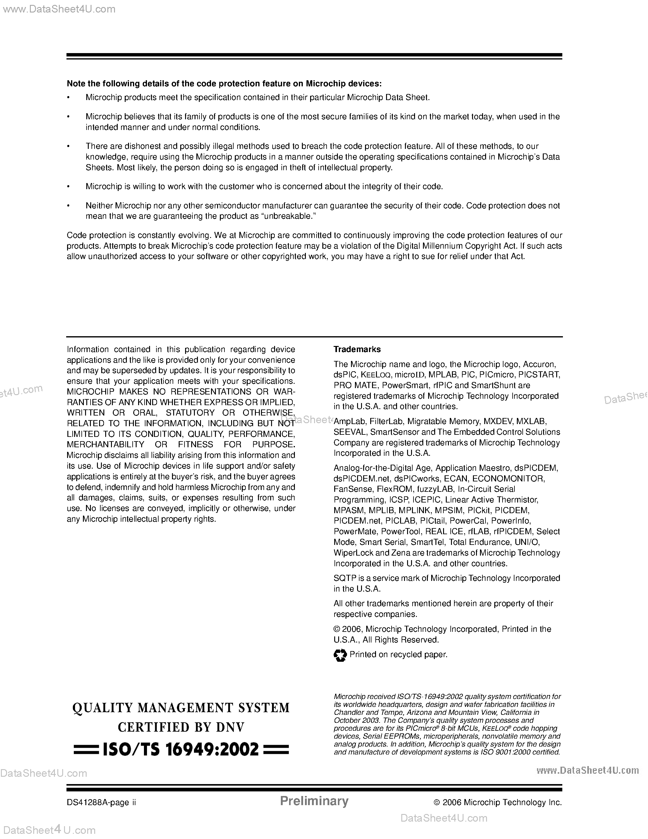 Даташит PIC16F616 - 8-Bit CMOS Microcontrollers страница 2