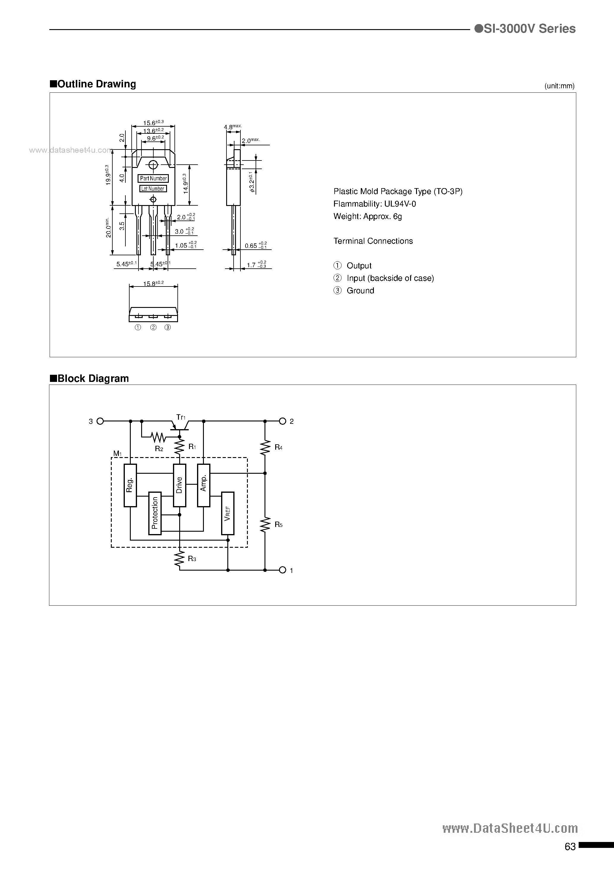 Datasheet 3152V - Search -----> SI3152V page 2