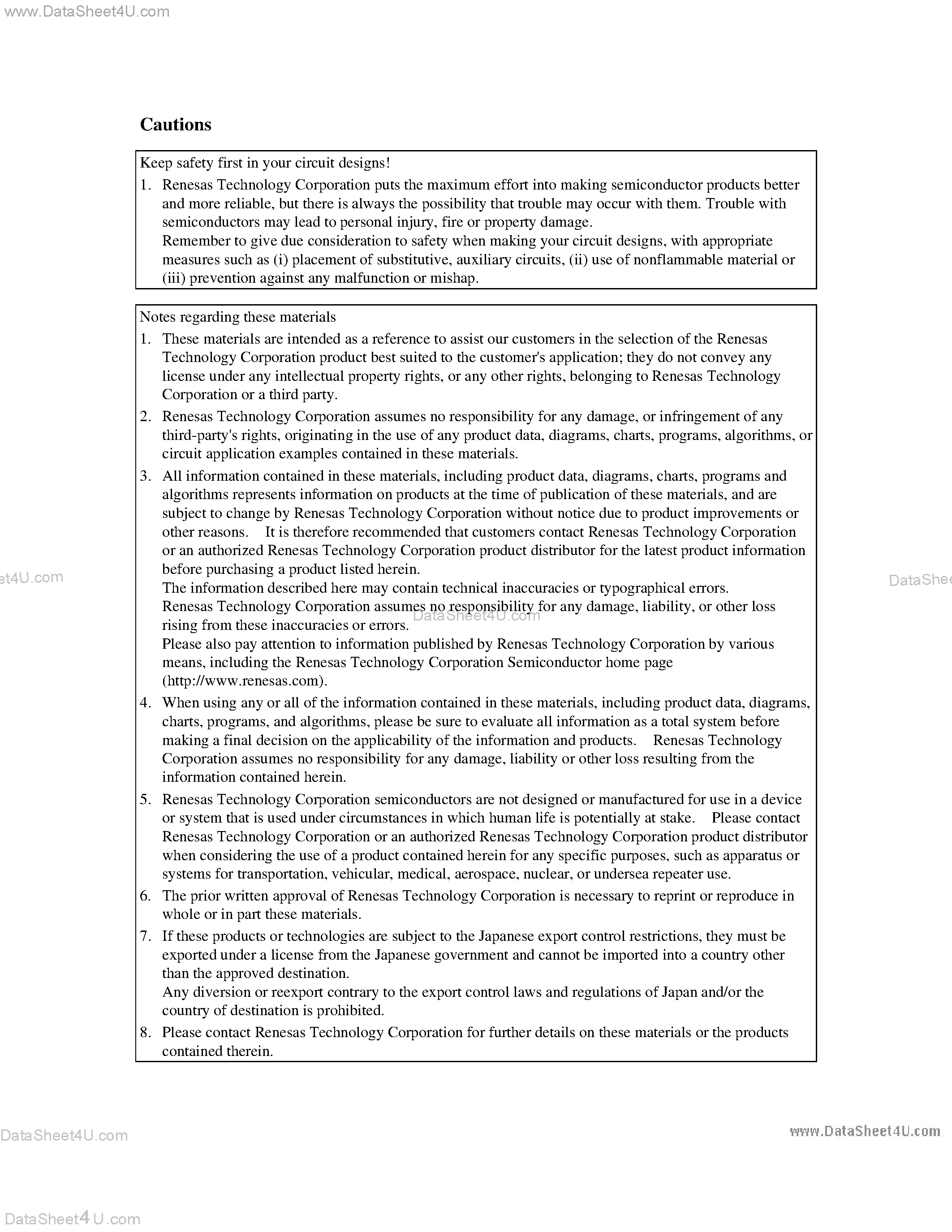 Datasheet H7N0308CF - Silicon N Channel MOS FET High Speed Power Switching page 2
