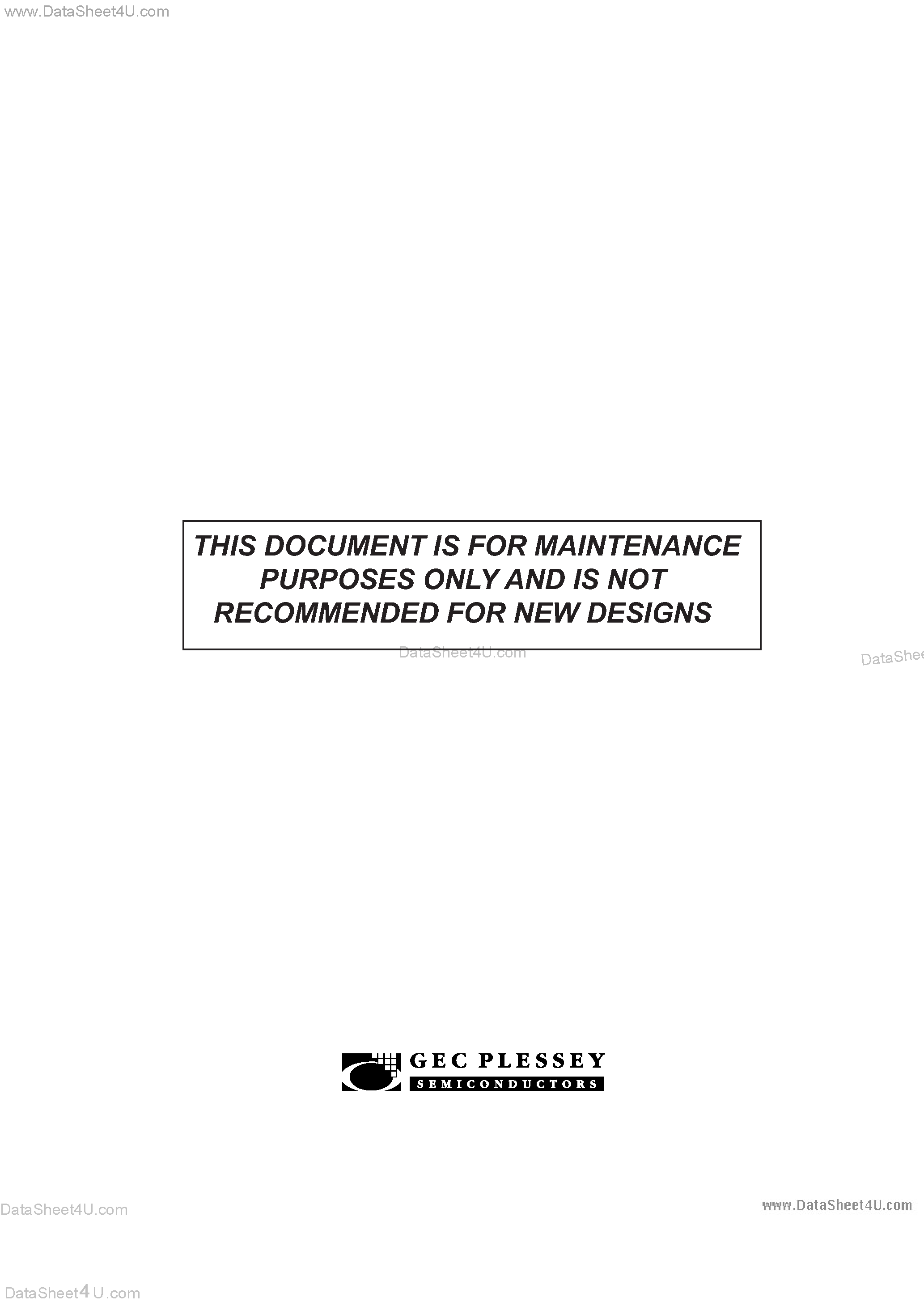 Datasheet MV8870 page 1 Datasheet MV8870 - Integrated DTMF Receiver page 1