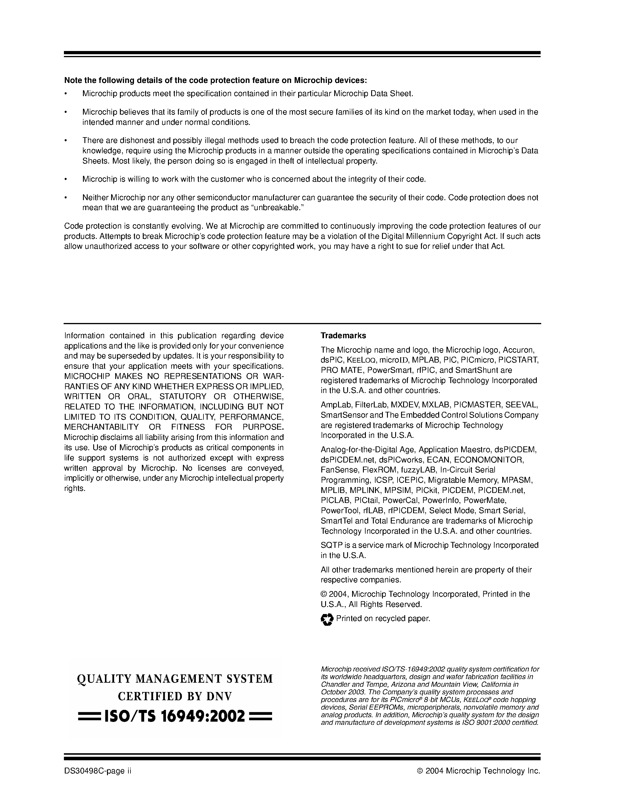 Даташит PIC16F767 - (PIC16F7x7) 28/40/44-Pin / 8-Bit CMOS Flash Microcontrollers with 10-Bit A/D and nanoWatt Technology страница 2
