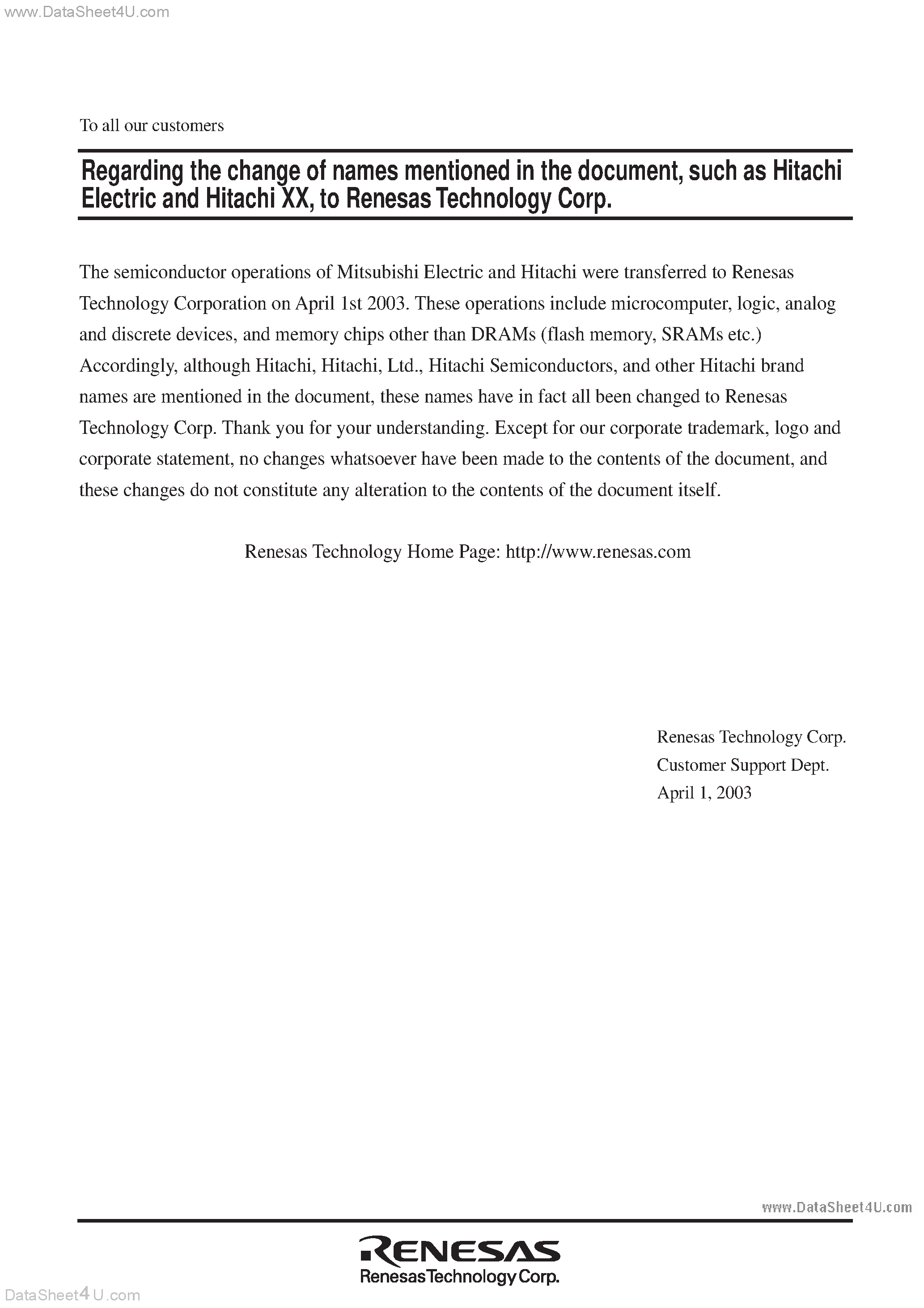 Datasheet 2SK3274 - Slilicon N Channel MOS FET High Speed Power Switching page 1