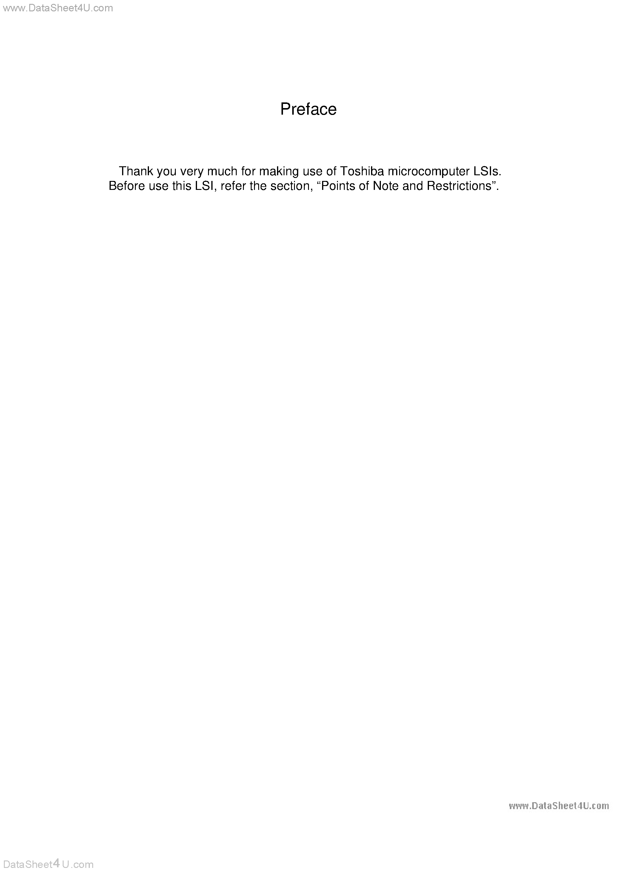 Даташит на микросхему TMP92CH21FG страница 2 Даташит TMP92CH21FG - 32-Bit Microcontroller страница 2