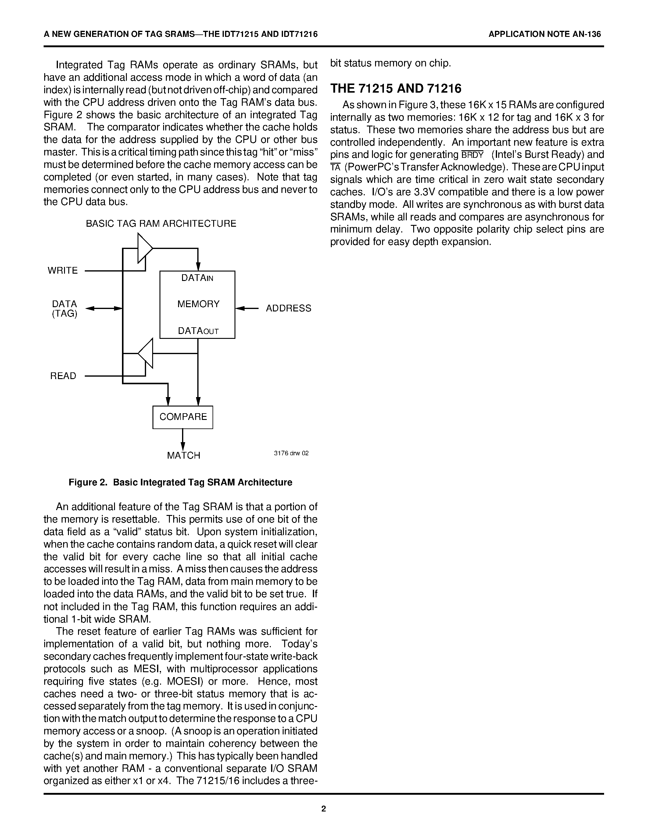 Datasheet AN-136 - A NEW GENERATION page 2