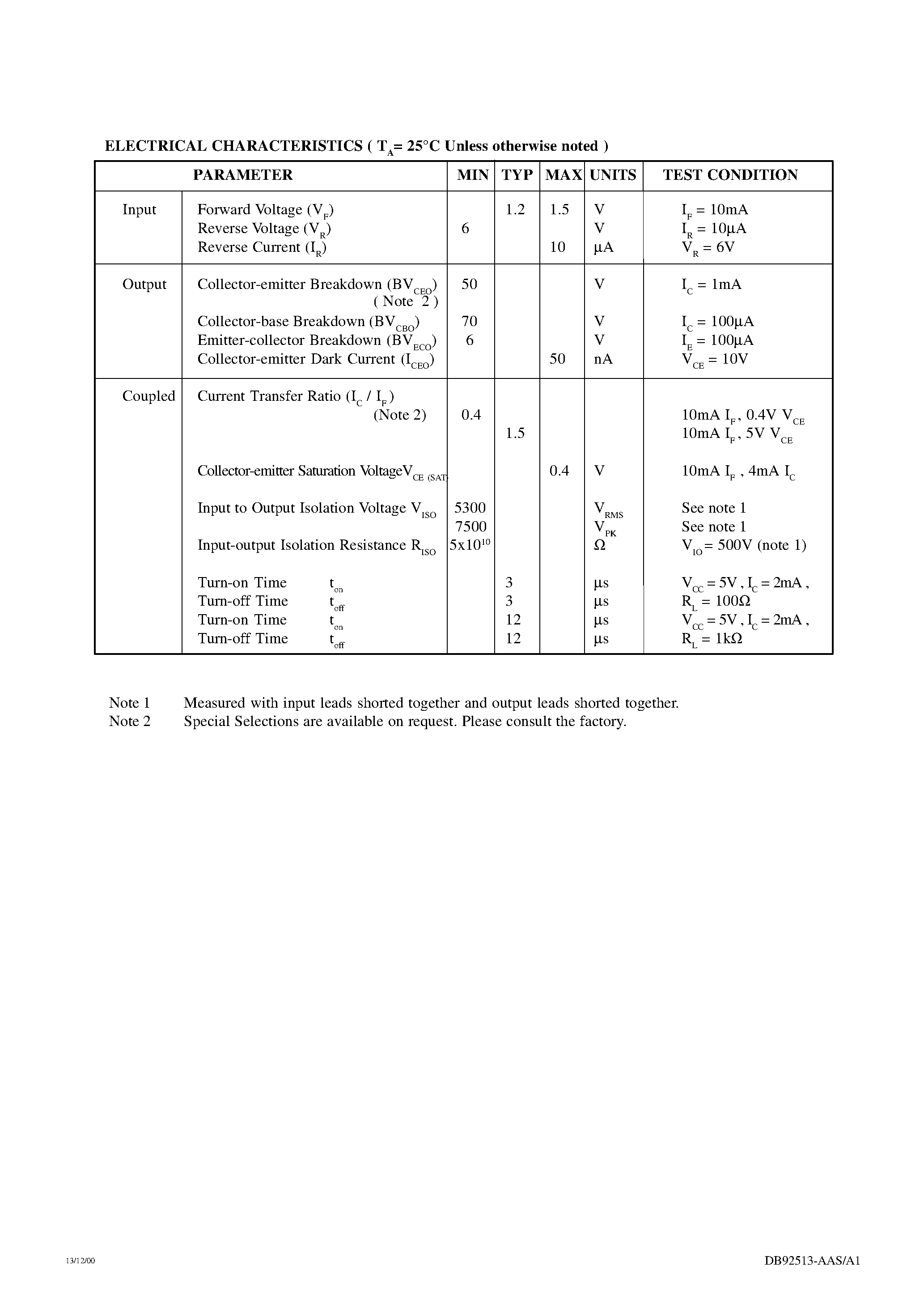 Даташит на микросхему CNX83AG страница 2 Даташит CNX83AG - OPTICALLY COUPLED ISOLATOR PHOTOTRANSISTOR OUTPUT страница 2