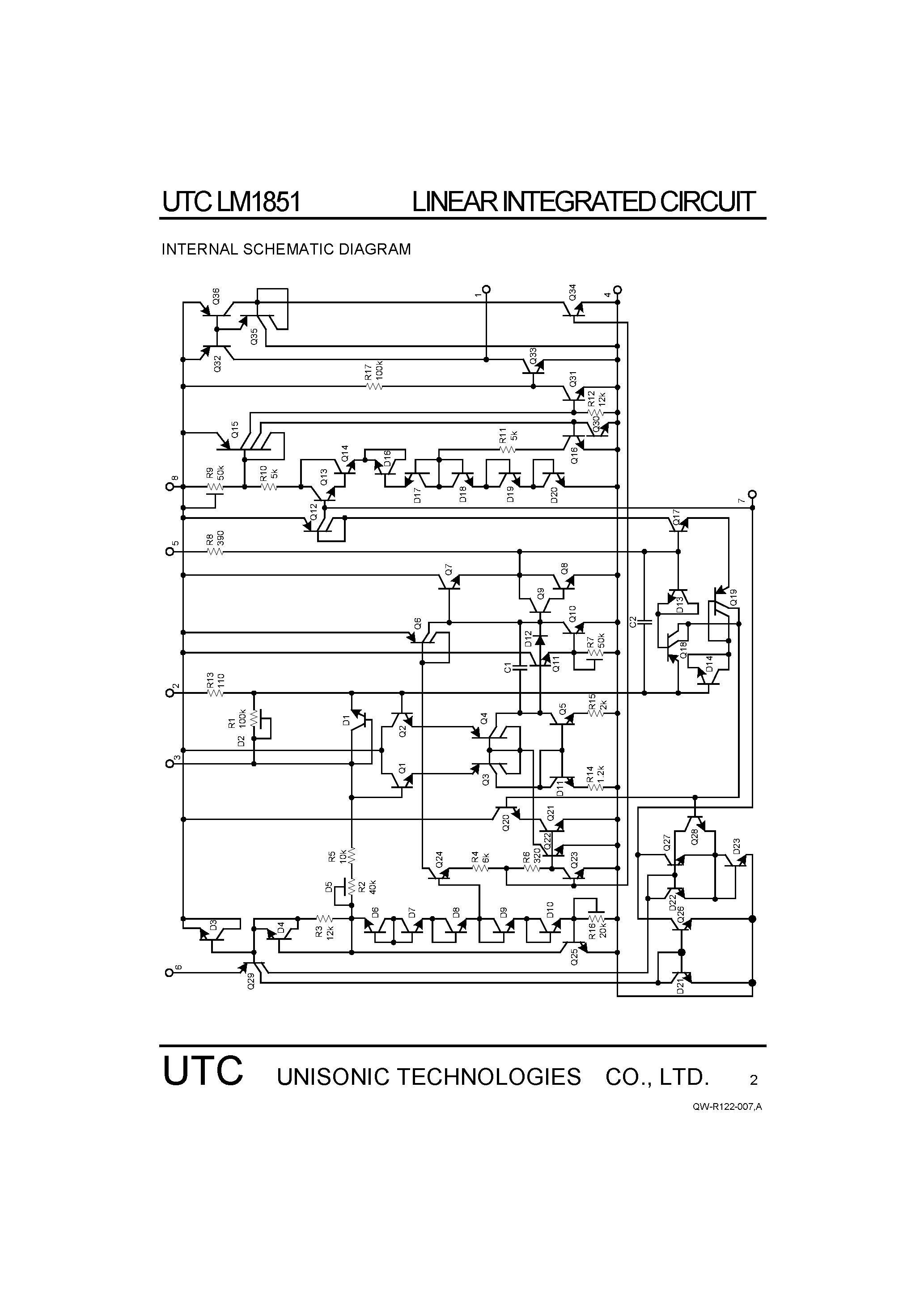 Даташит на микросхему LM1851 страница 2 Даташит LM1851 - GROUND FAULT INTERRUPTER страница 2