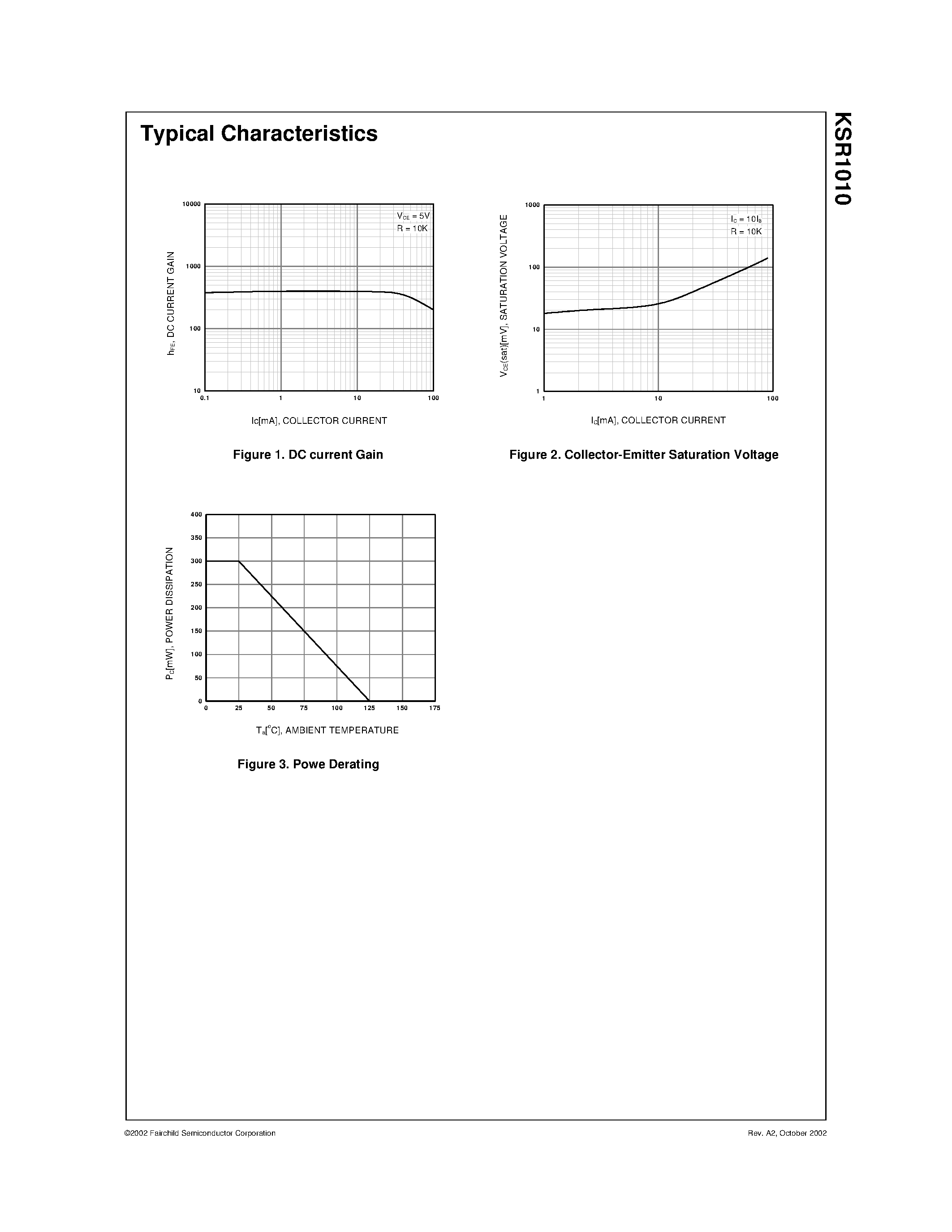 Даташит на микросхему KSR1010 страница 2 Даташит KSR1010 - Switching Application страница 2