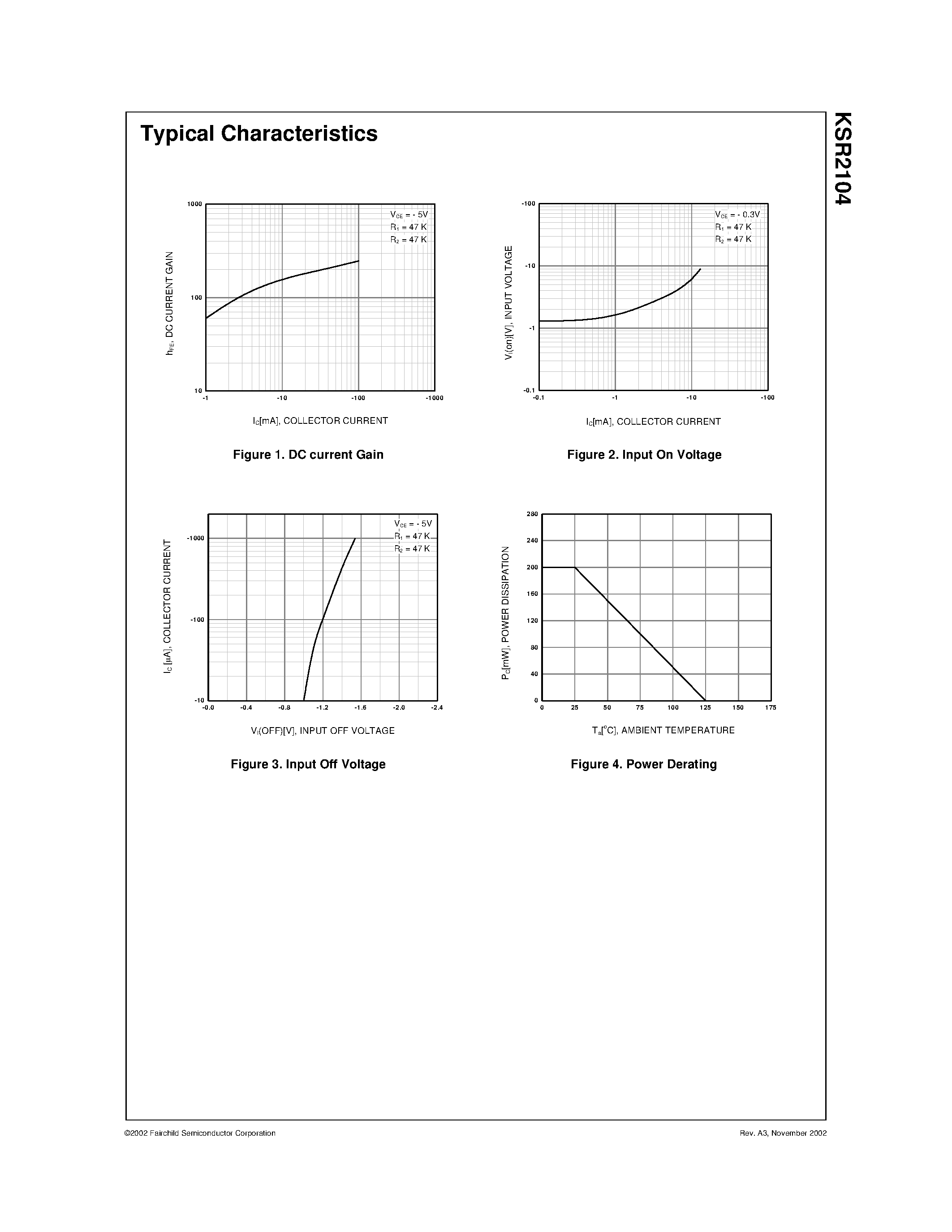 Даташит KSR2104 - Switching Application страница 2