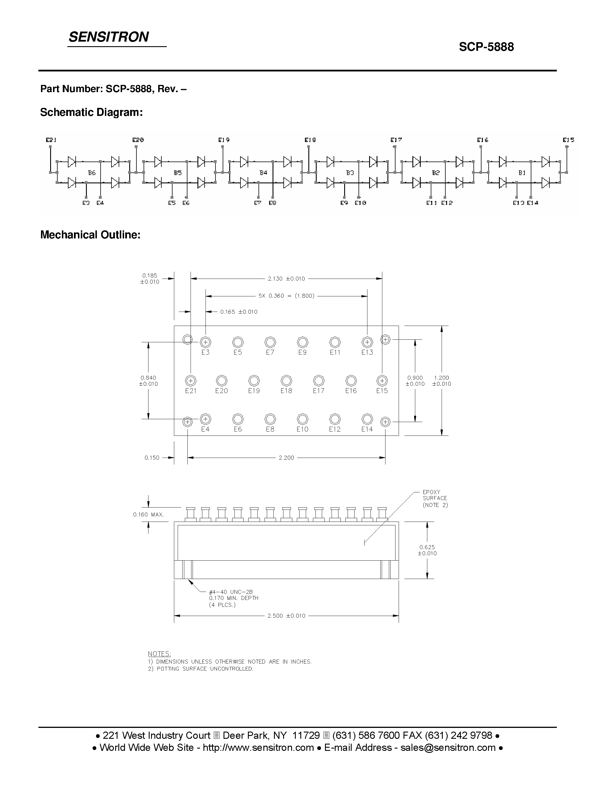 Даташит на микросхему SCP-5888 страница 2 Даташит SCP-5888 - HV BRIDGE RECTIFIER STACK страница 2