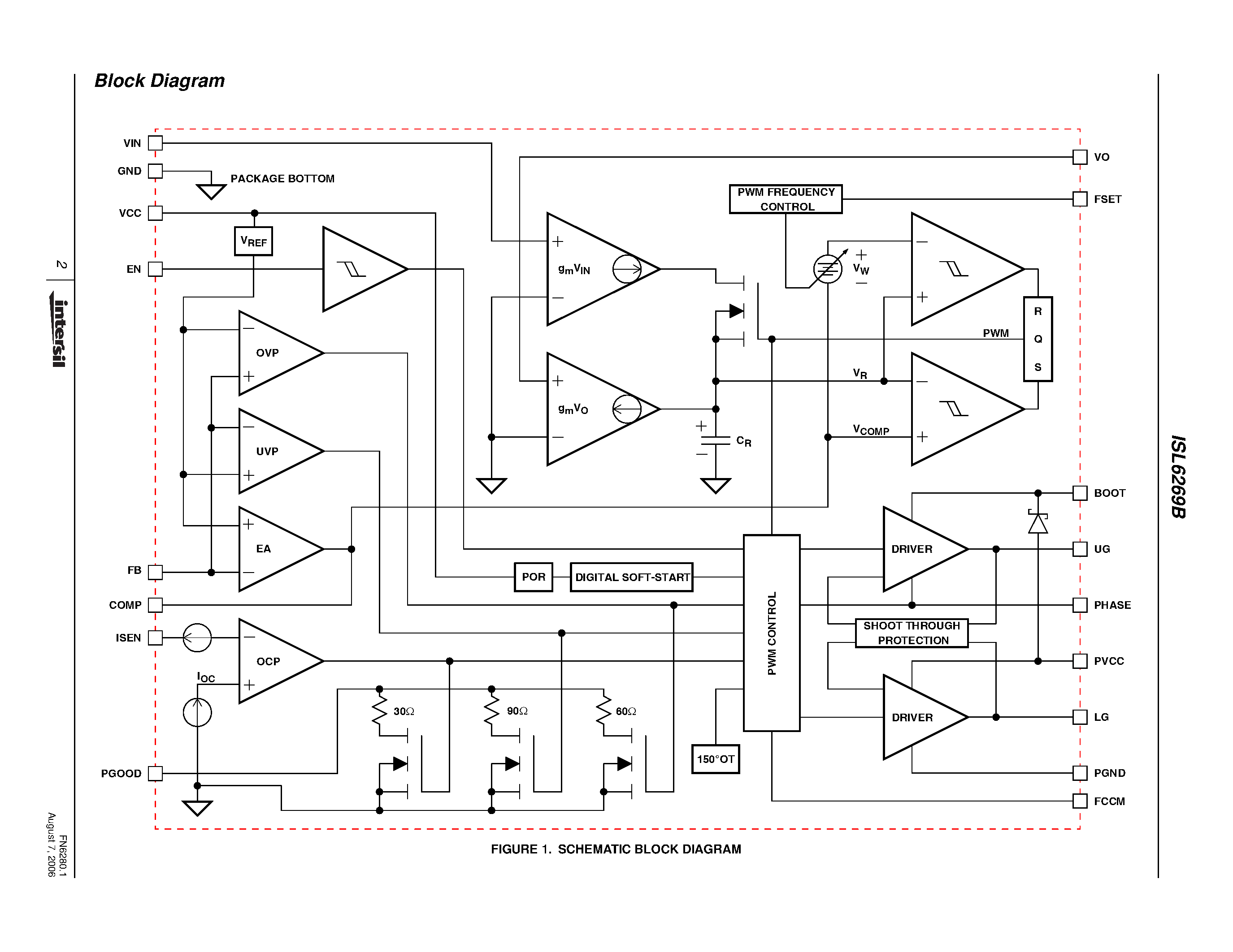 Datasheet ISL6269B - High-Performance Notebook PWM Controller page 2