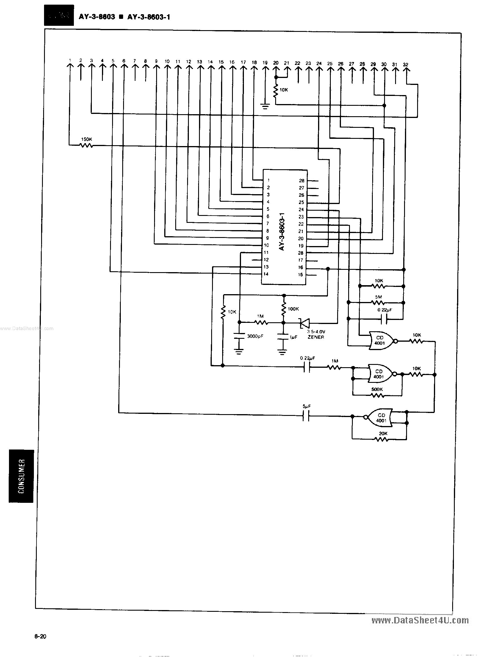 Datasheet AY-3-8603 - Roadrace page 2