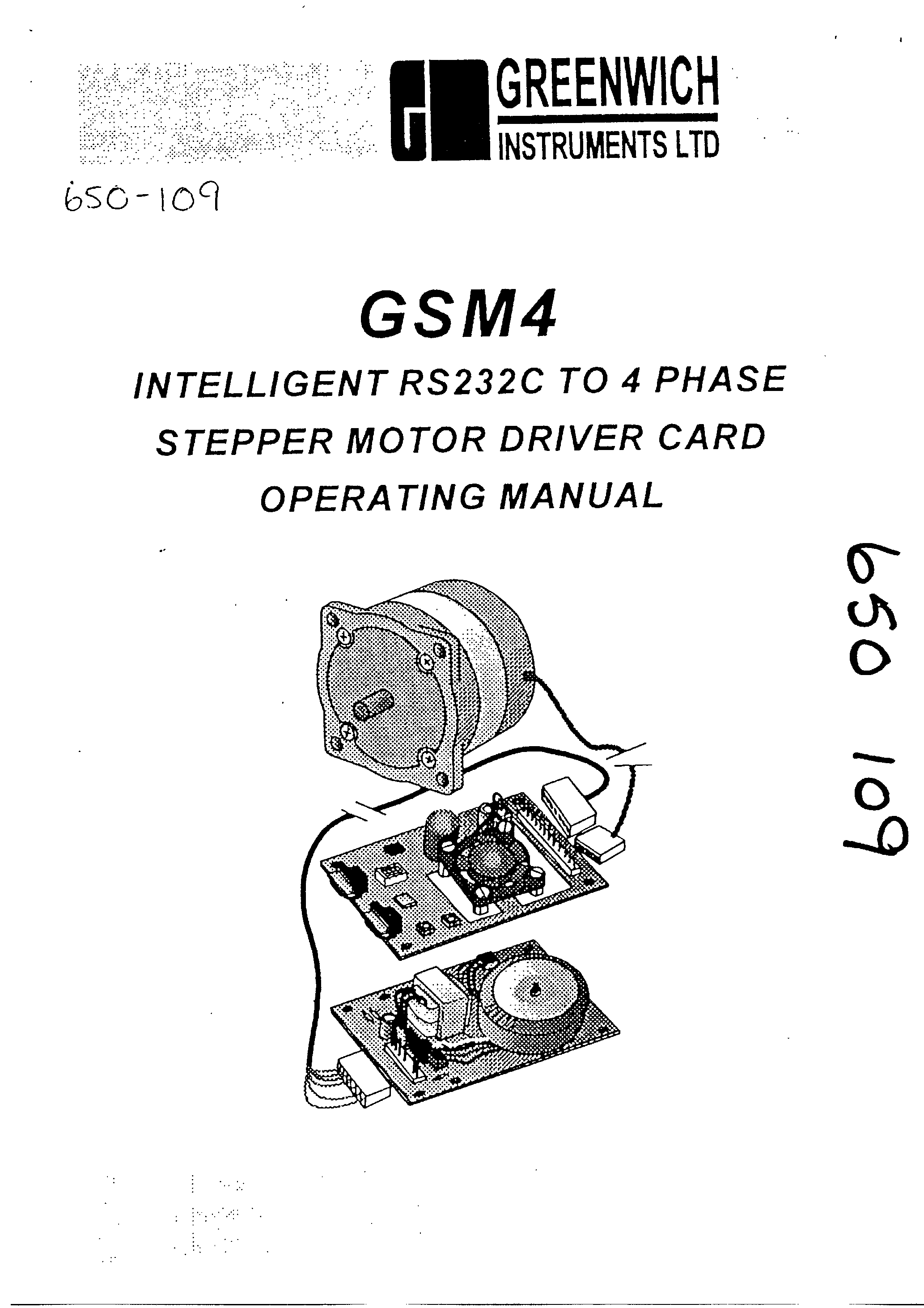 Даташит GSM4 - Stepper Motor Drive страница 1