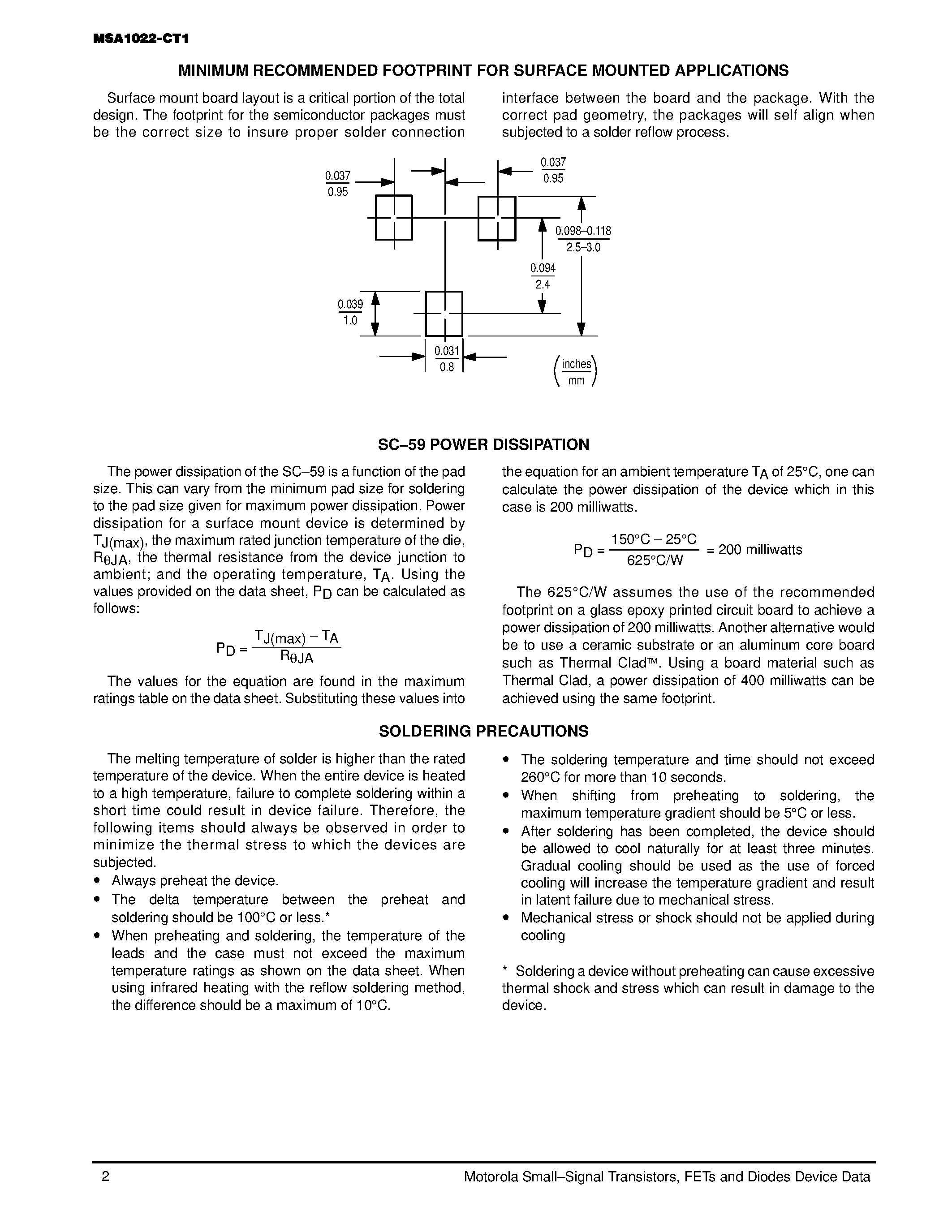 Даташит на микросхему MSA1022-CT1 страница 2 Даташит MSA1022-CT1 - PNP RF Amplifier Transistor Surface Mount страница 2