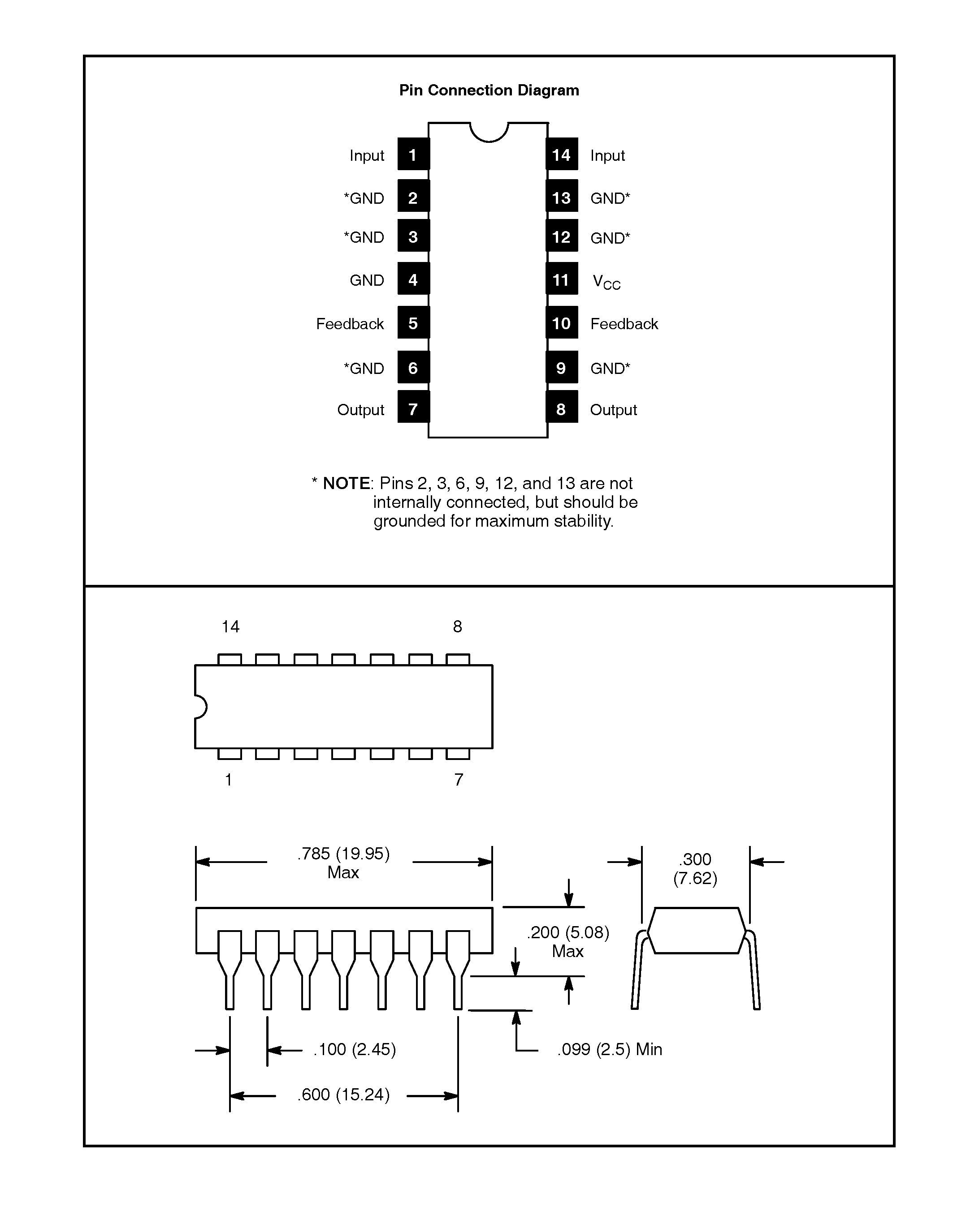 Datasheet NTE750 - Integrated Circuit Four Stage FM/IF Amplifier page 2