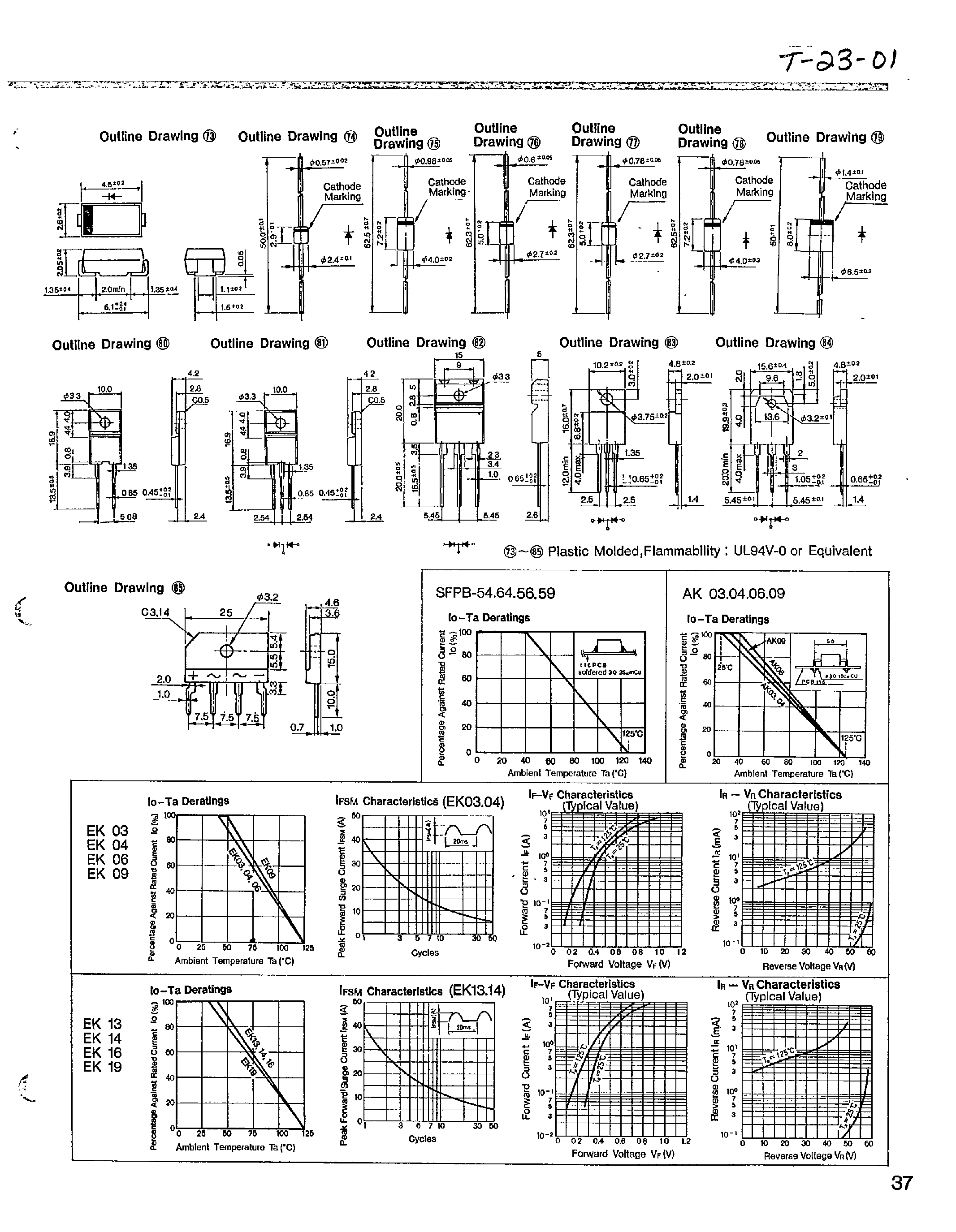 Datasheet FMB24L - Schottky Barrier Diodes page 2