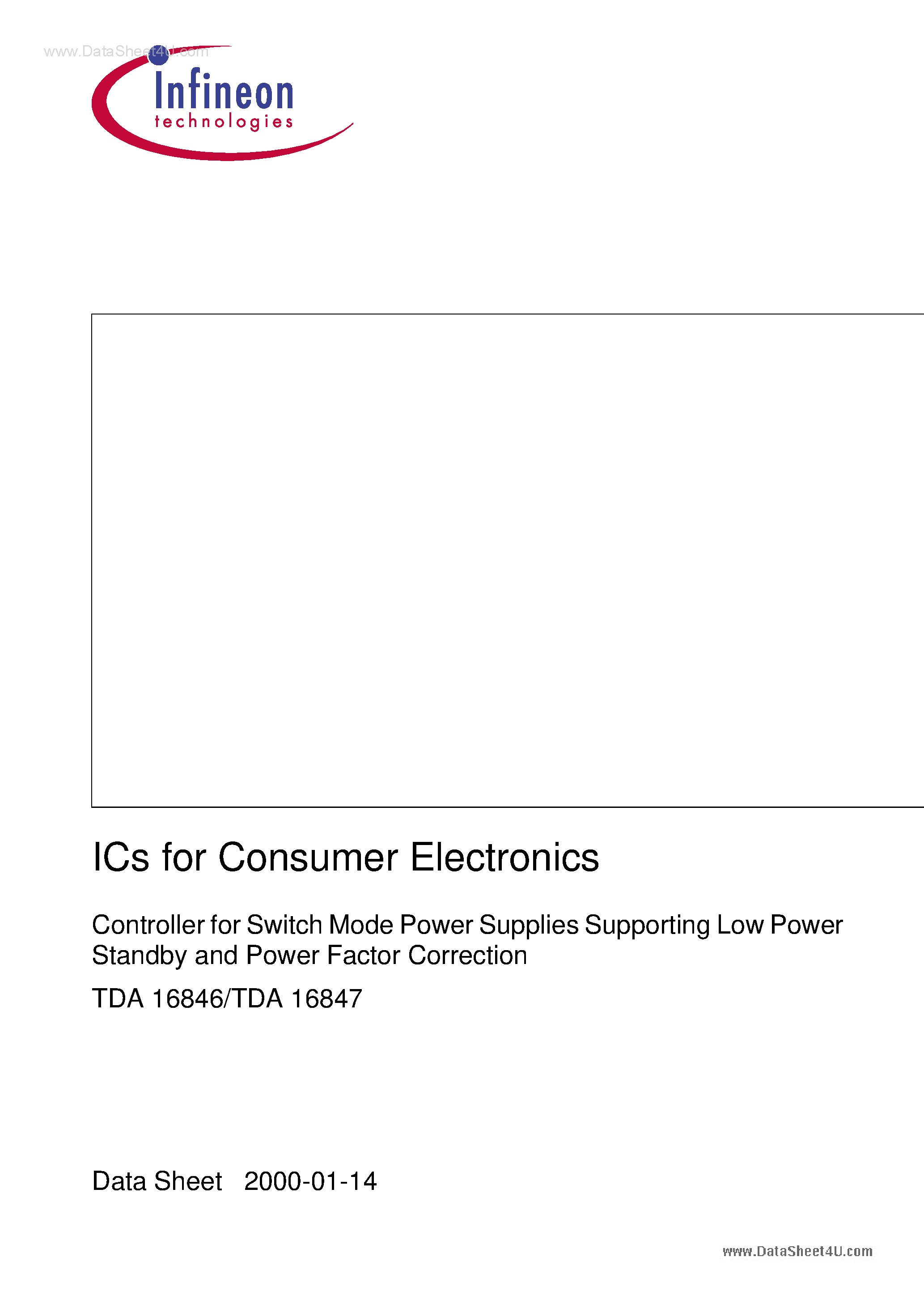 Datasheet 16846 page 1 Datasheet 16846 - Search -----> TDA16846 page 1