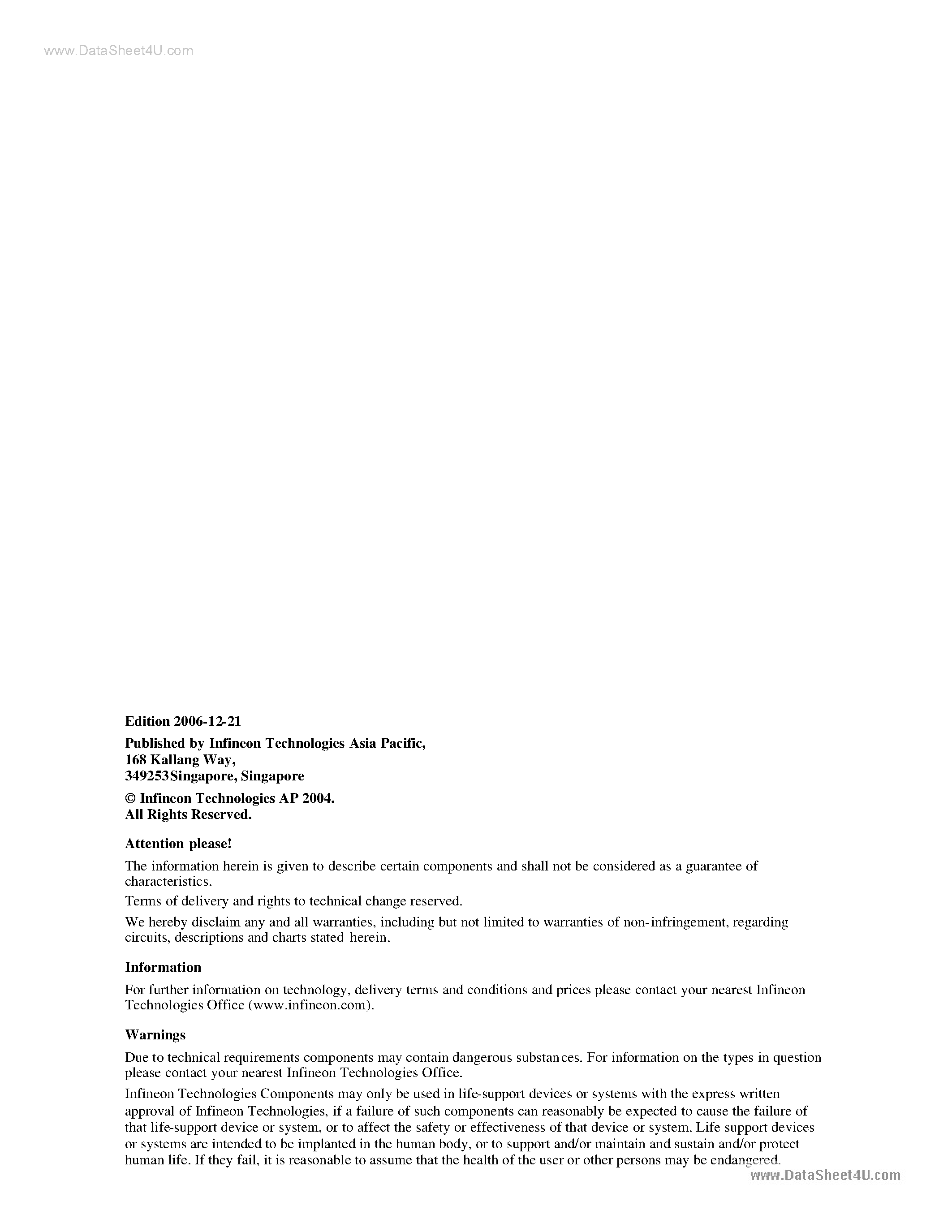 Datasheet ICE2QS01-160W - 160W SMPS Evaluation Board page 2