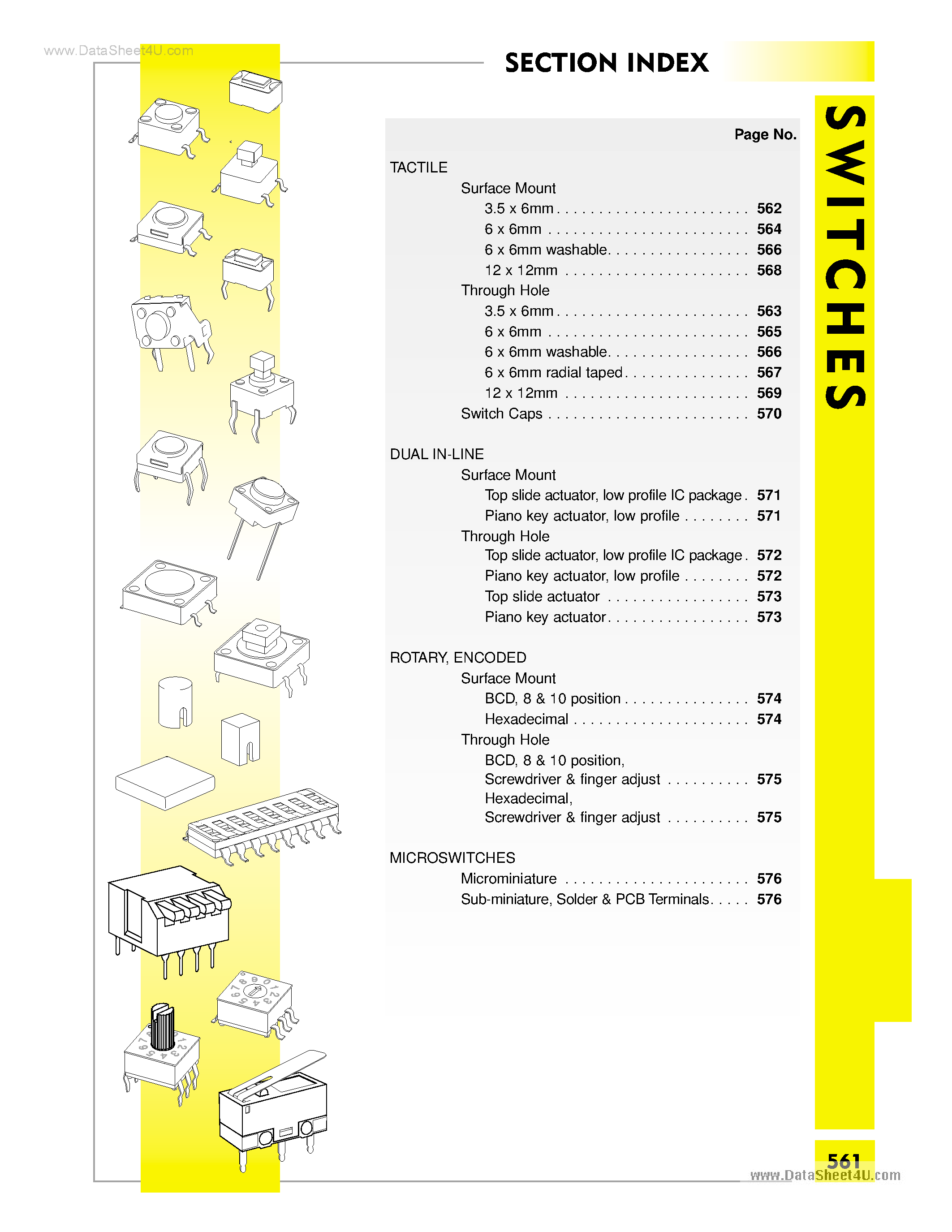Даташит на микросхему DTS-3 страница 1 Даташит DTS-3 - (DTSxx) Round Button страница 1