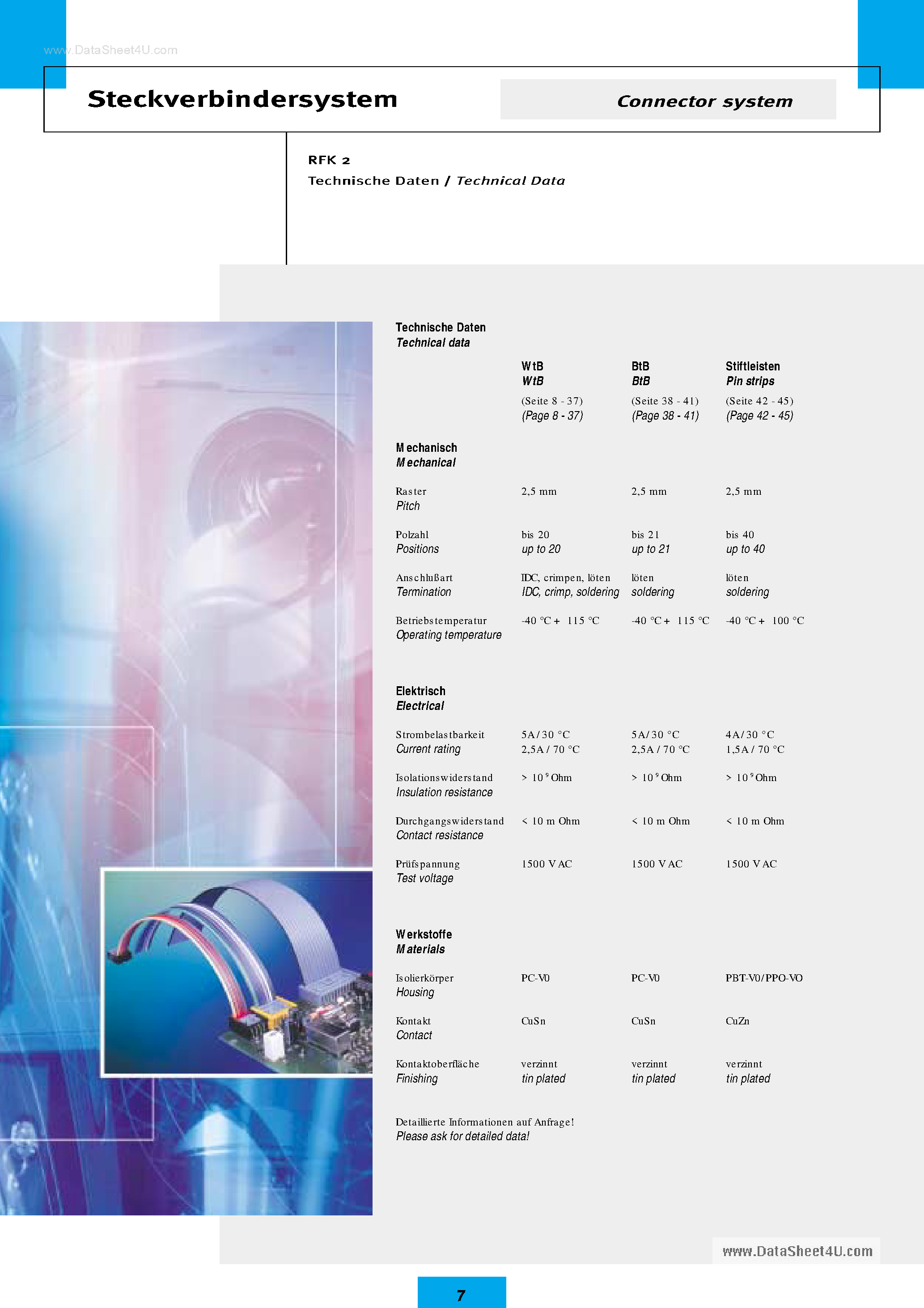 Даташит на микросхему MKS2654-6-0-404 страница 1 Даташит MKS2654-6-0-404 - Connector System страница 1