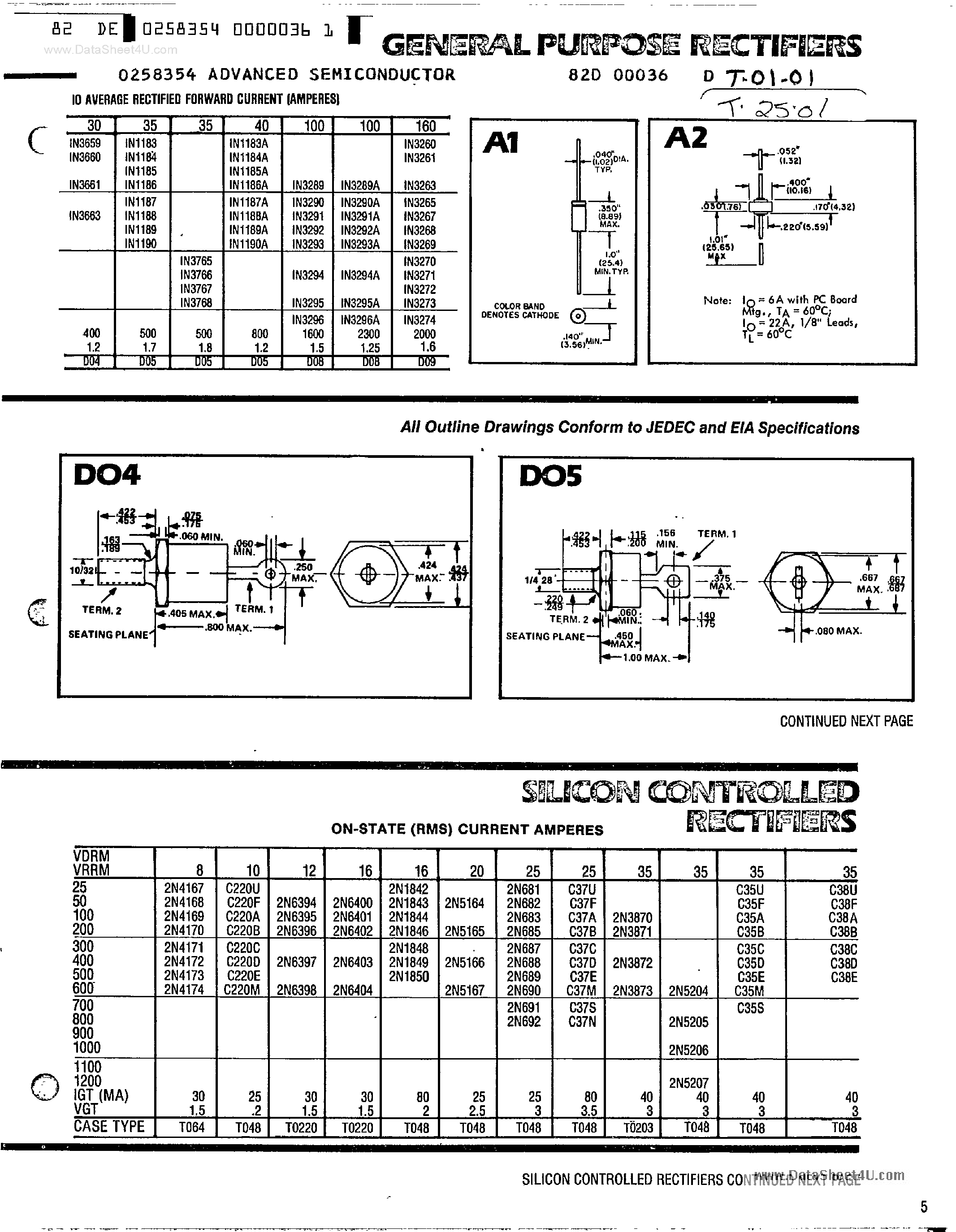 Datasheet 2N457 - Transistor page 2
