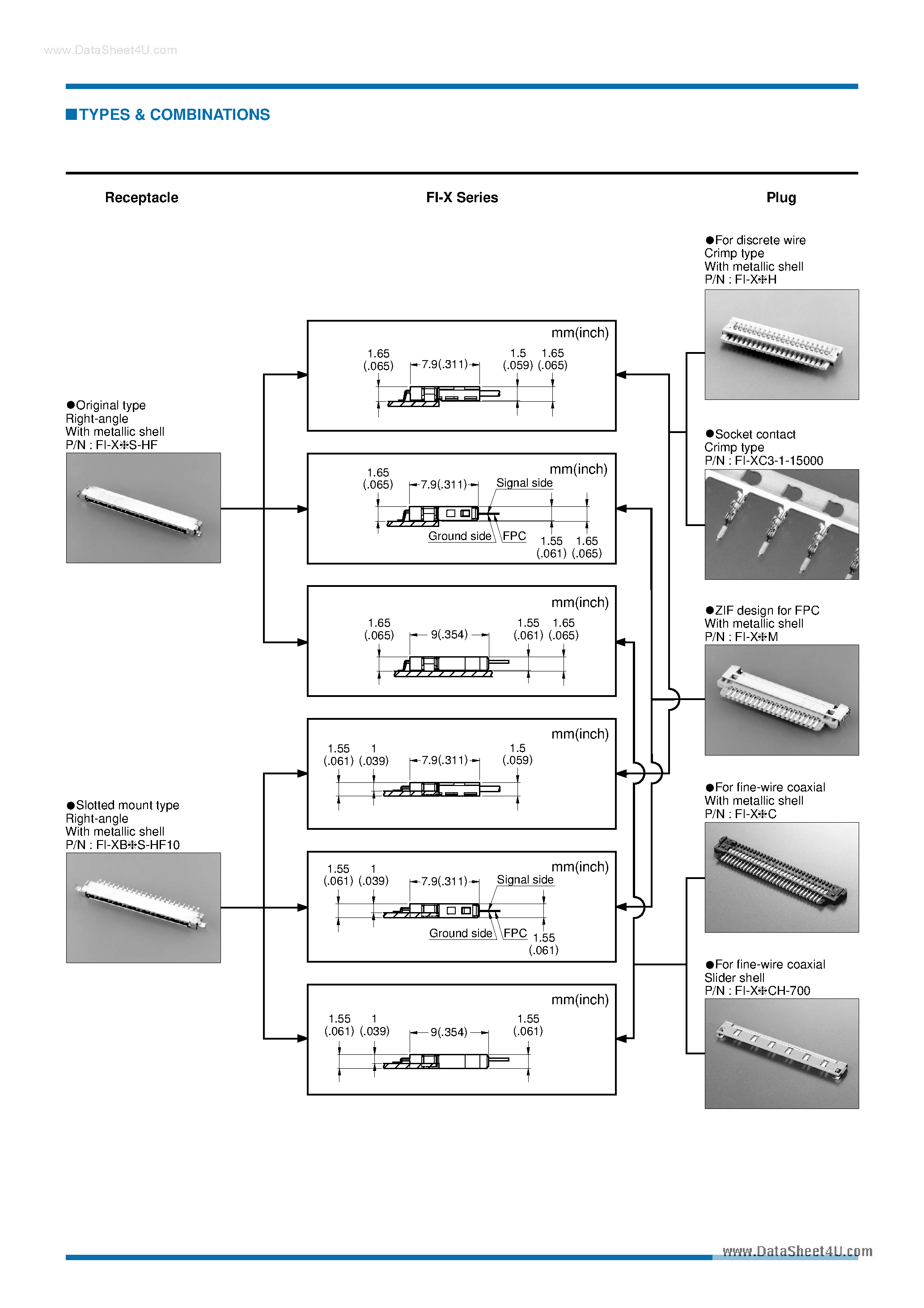 Datasheet FI-A20C - (FI-X/-A Series) Connector page 2