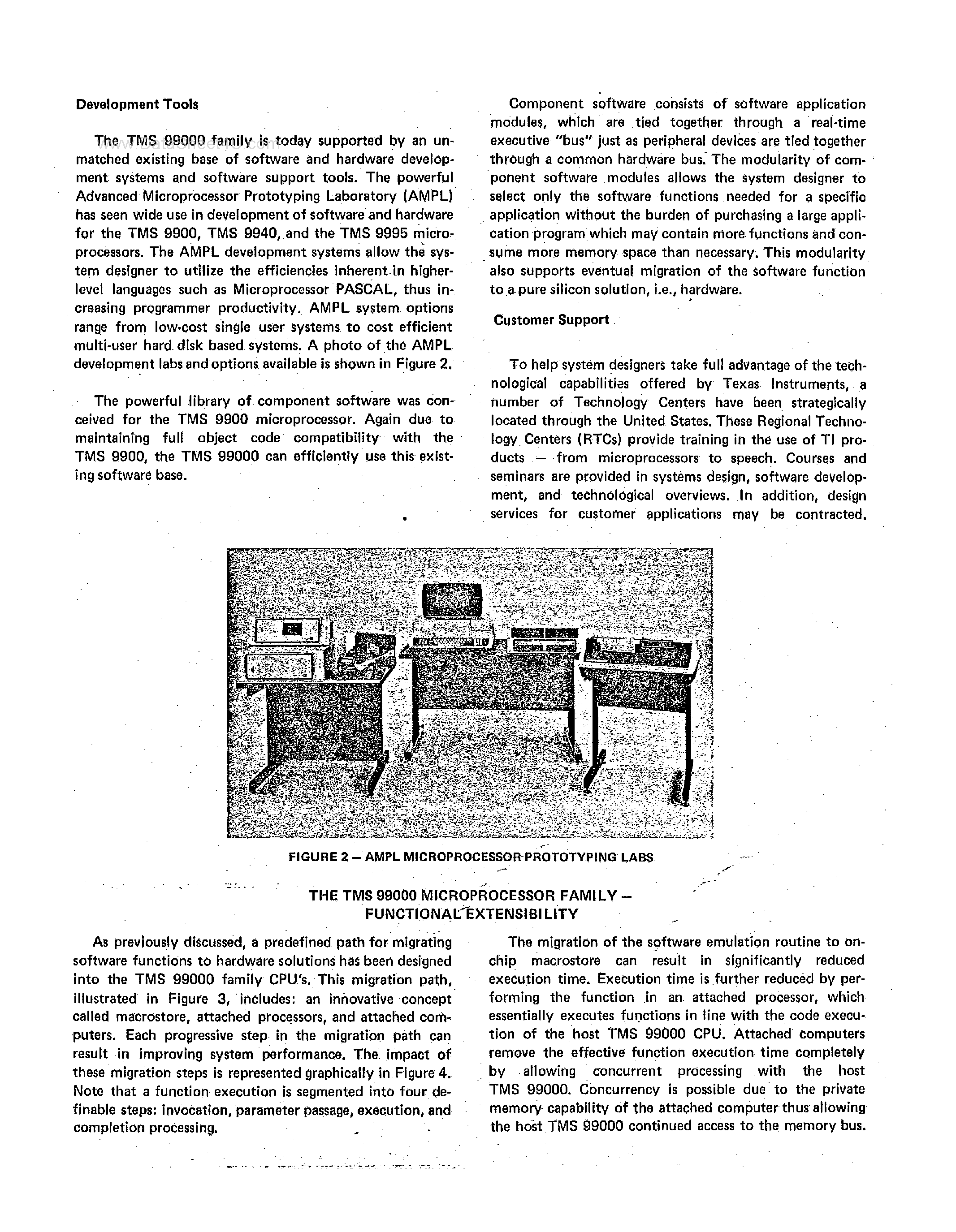 Datasheet TMS9900 page 2 Datasheet TMS9900 - A Third Generation of Microprocessor Components page 2