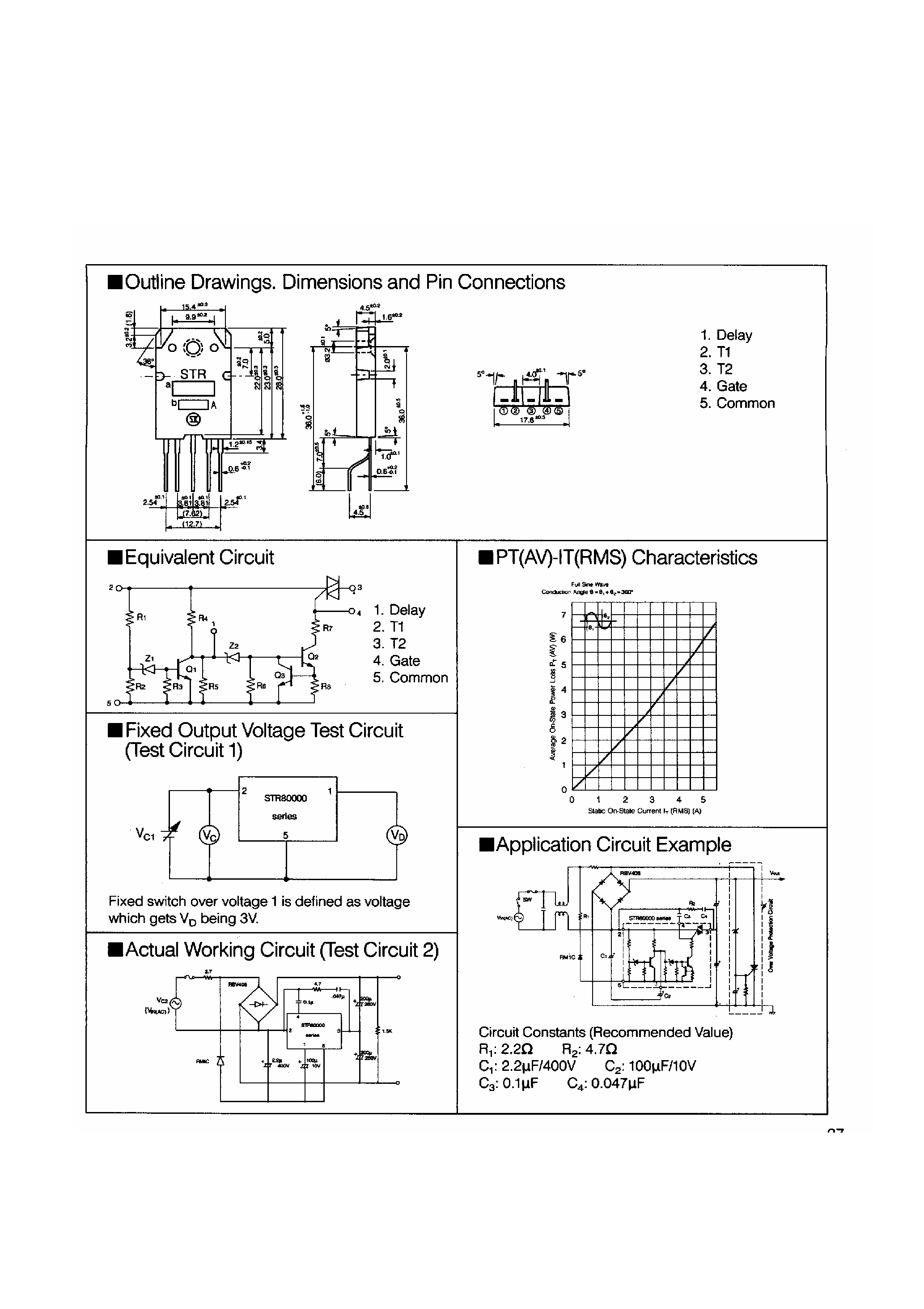 Datasheet STR80000 page 2 Datasheet STR80000 - Hybrid Auto-Switch Module-Doubler page 2