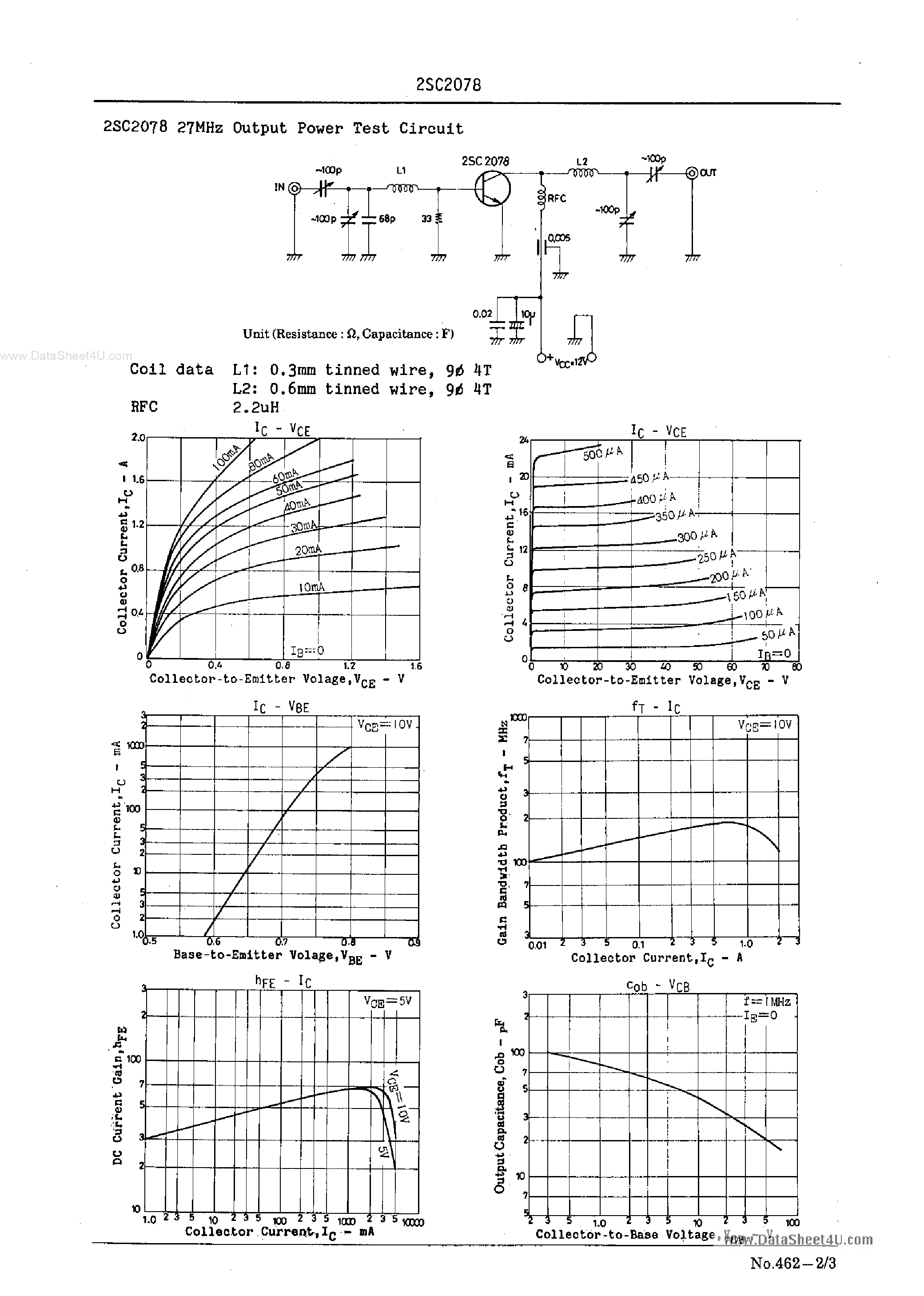 Datasheet C2078 page 2 Datasheet C2078 - Search -----> 2SC2078 page 2