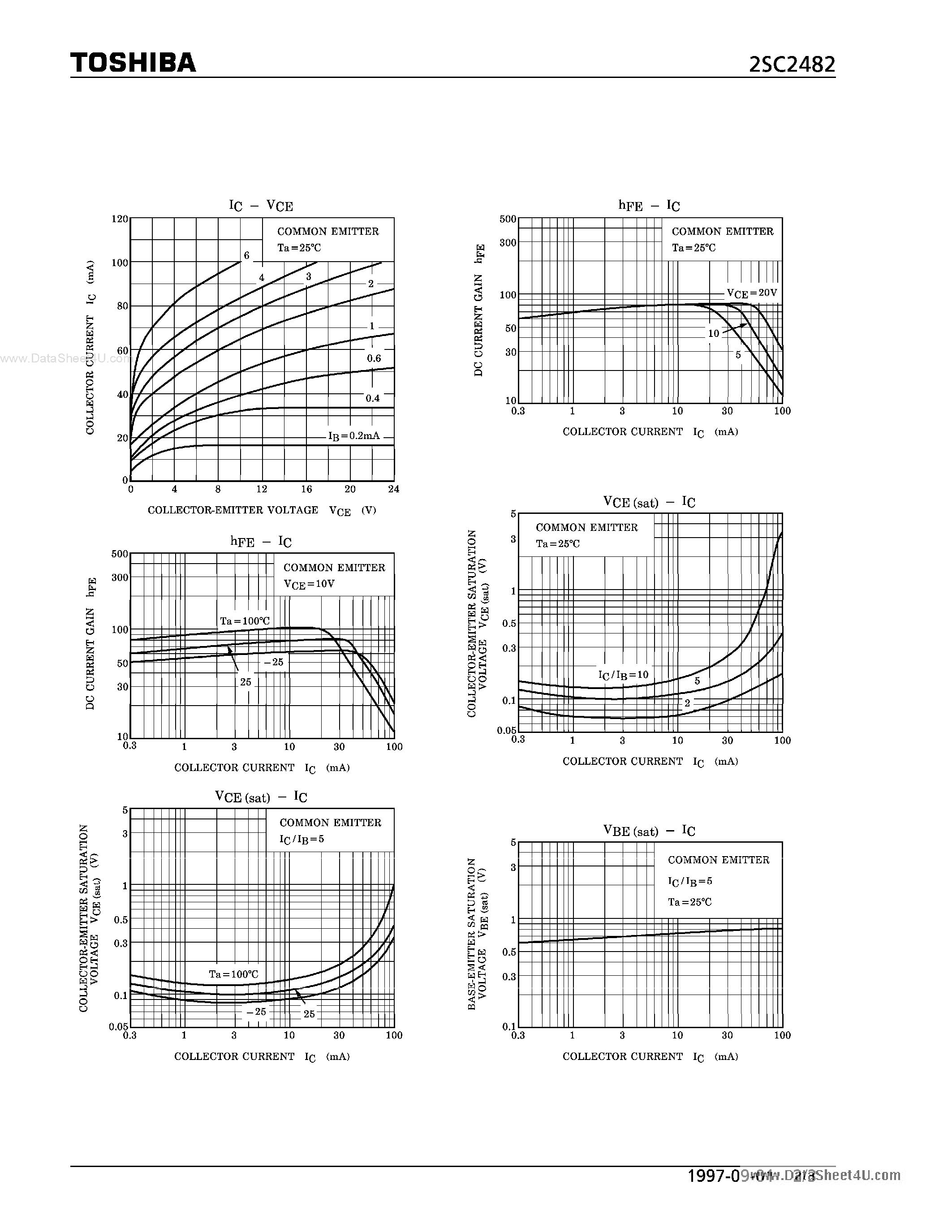 Datasheet C2482 page 2 Datasheet C2482 - Search -----> 2SC2482 page 2