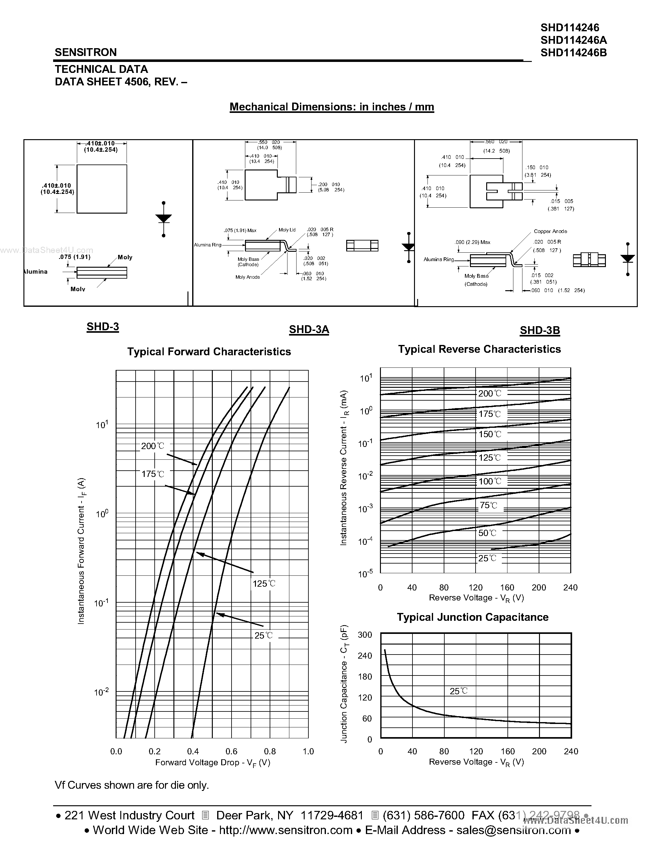 Datasheet SHD114246 - POWER SCHOTTKY RECTIFIER page 2