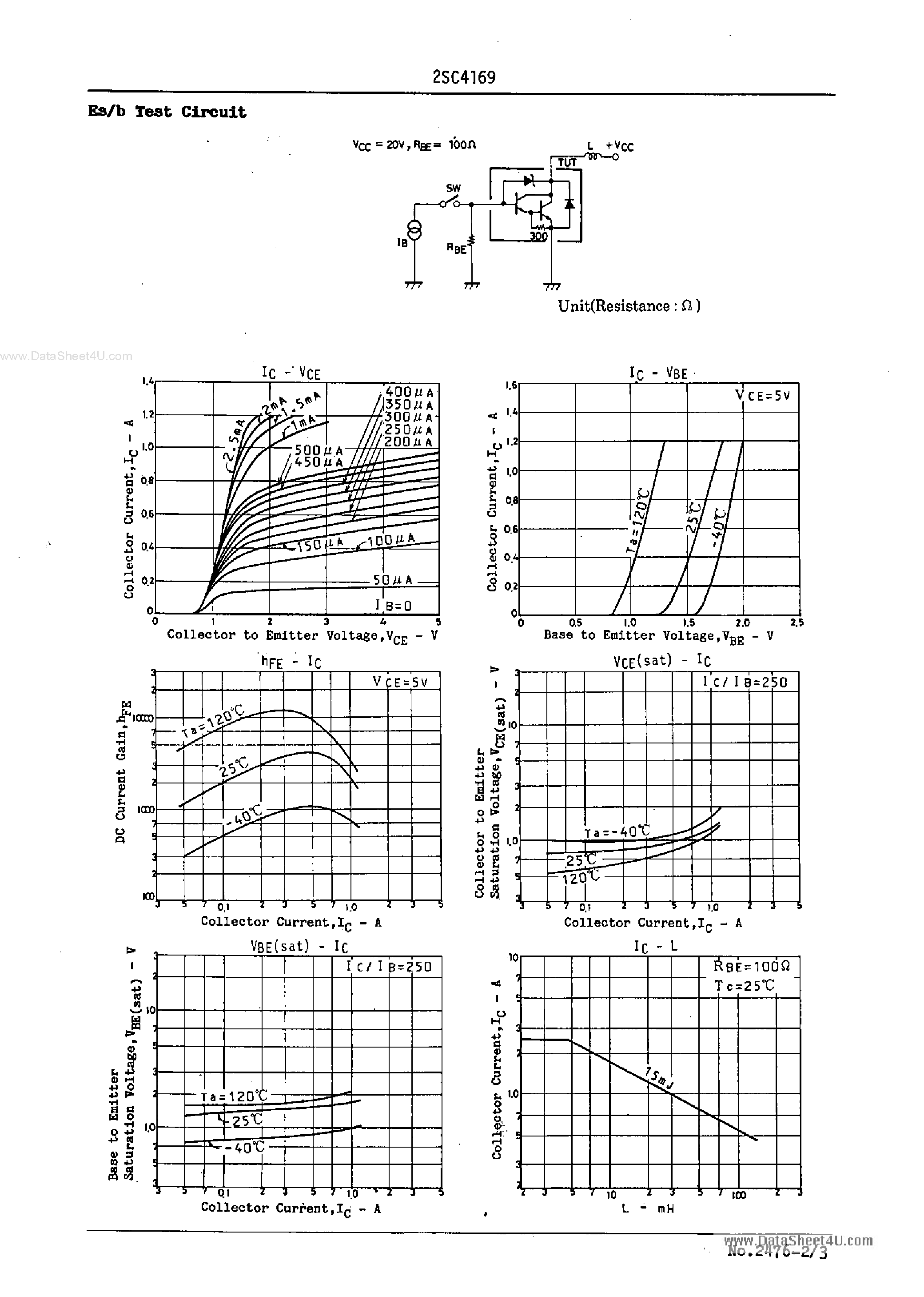 Datasheet C4169 page 2 Datasheet C4169 - Search -----> 2SC4169 page 2