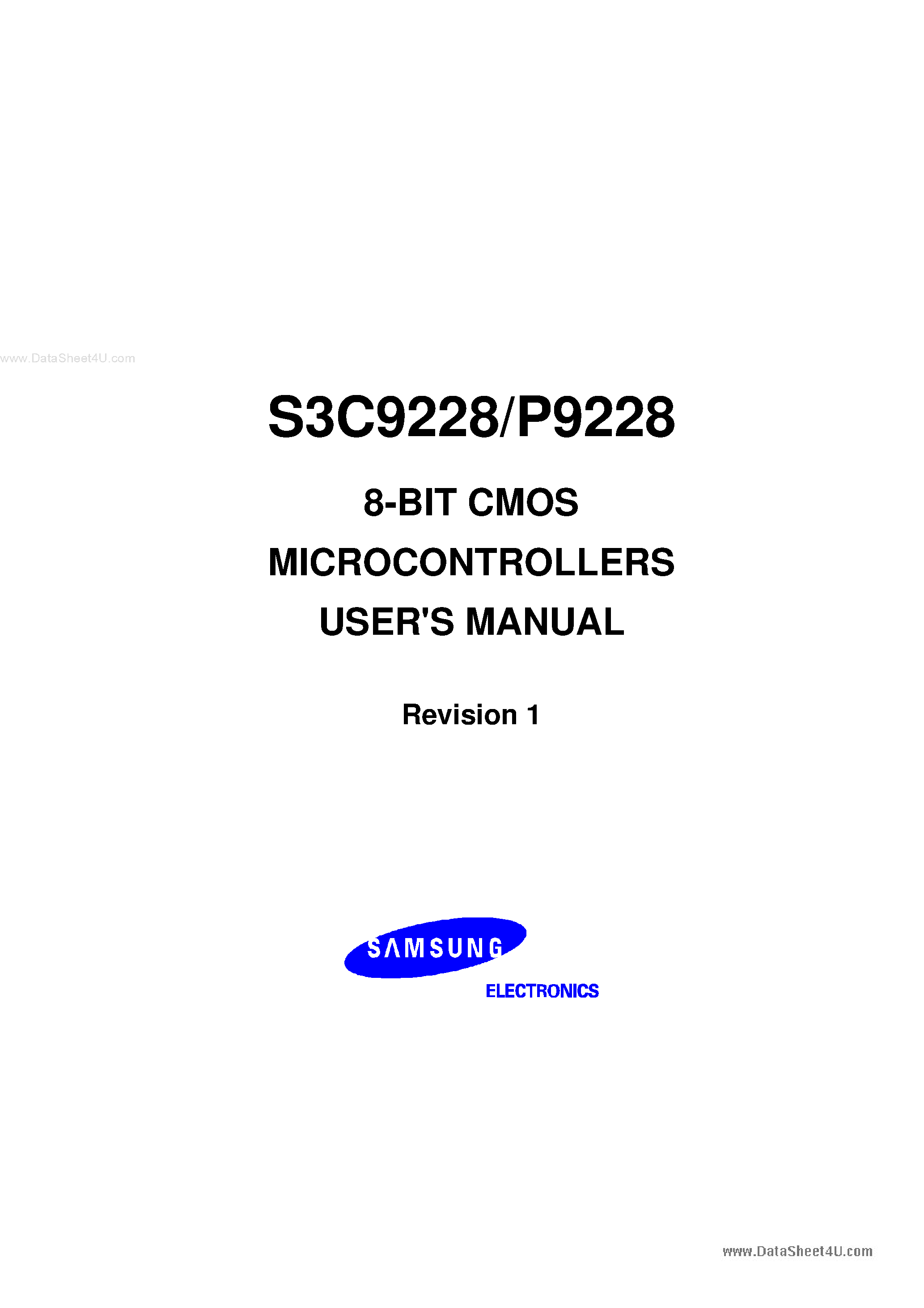 Даташит 3P9228 - 8-BIT CMOS MICROCONTROLLERS USERS MANUAL страница 2