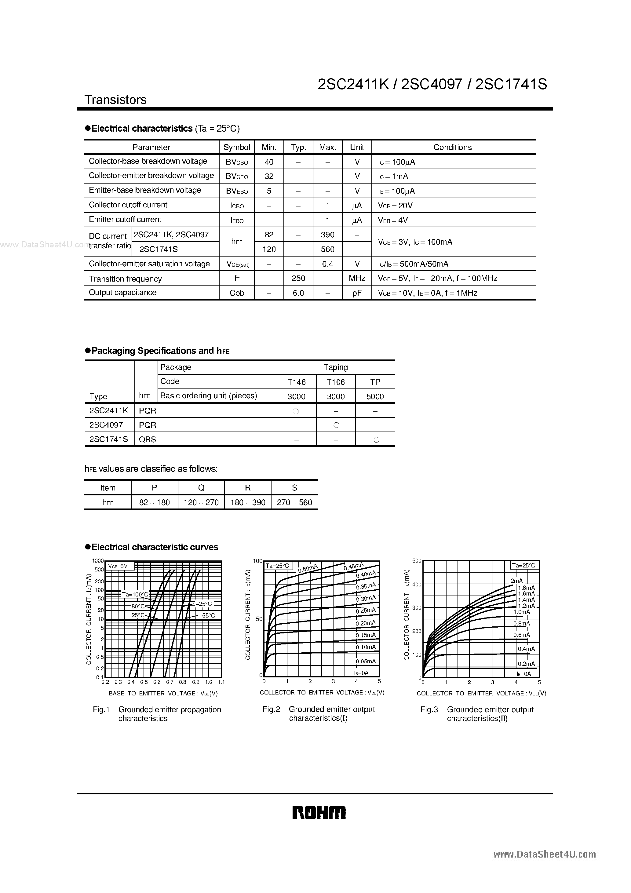 Даташит на микросхему C1741S страница 2 Даташит C1741S - Search -----> 2SC1741S страница 2