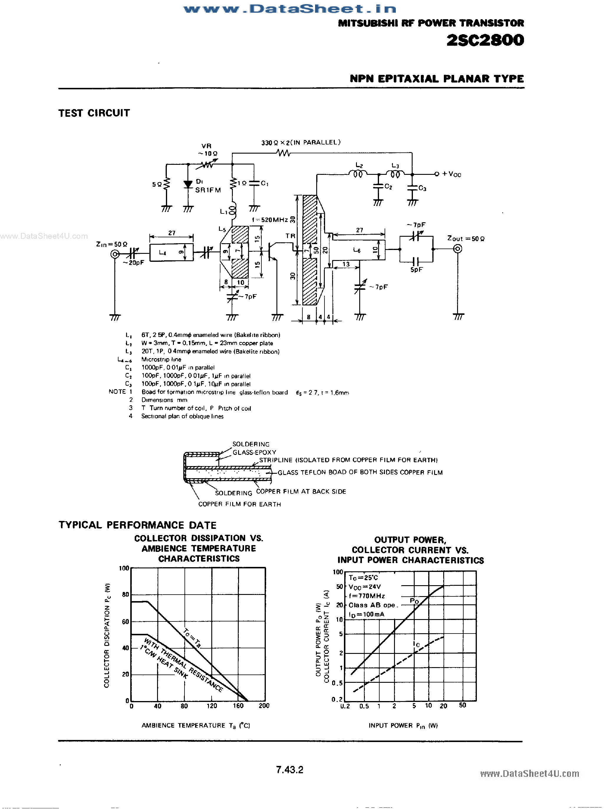 Datasheet C2800 page 2 Datasheet C2800 - Search -----> 2SC2800 page 2