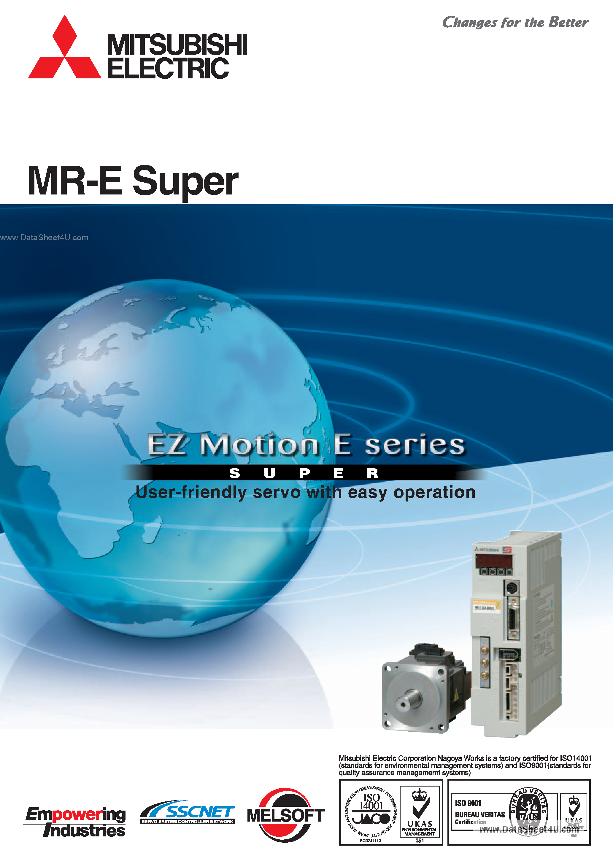 Datasheet MR-E - EZ Motion E Serial page 1