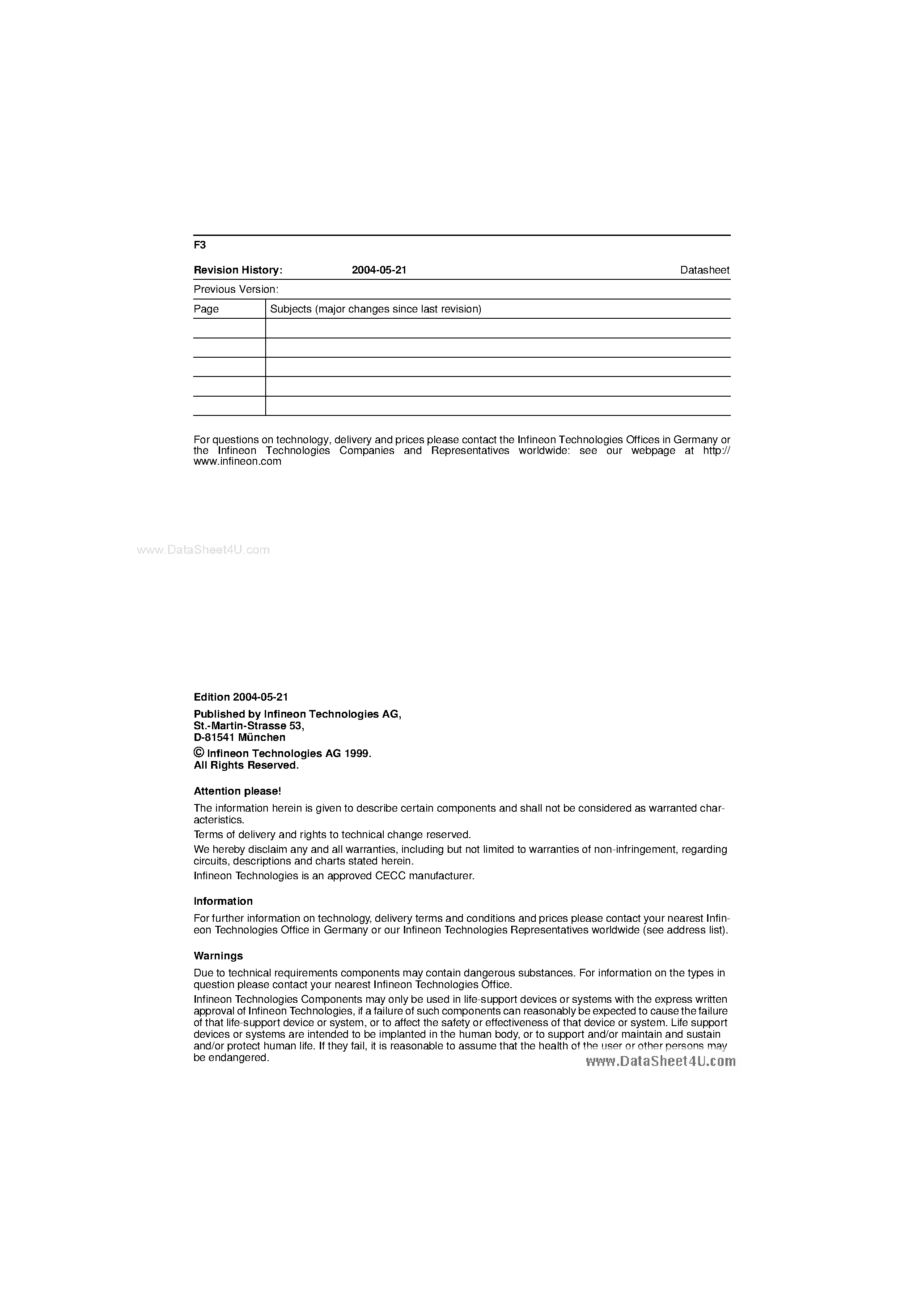 Даташит на микросхему ICE3AS02 страница 2 Даташит ICE3AS02 - (ICE3xS02x) Off-Line SMPS Current Mode Controller страница 2