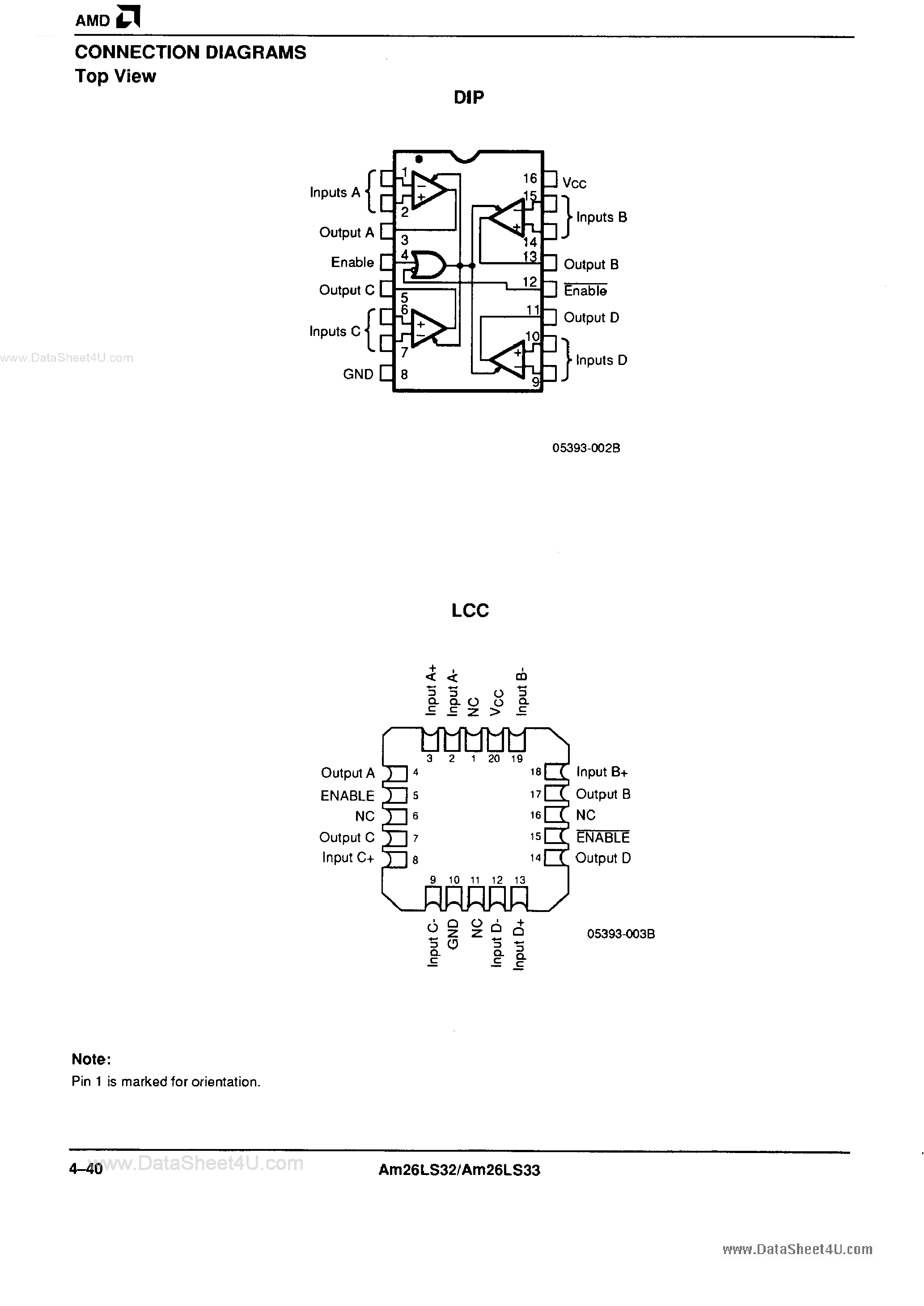 Datasheet M26LS33 - Search -----> AM26LS33 page 2